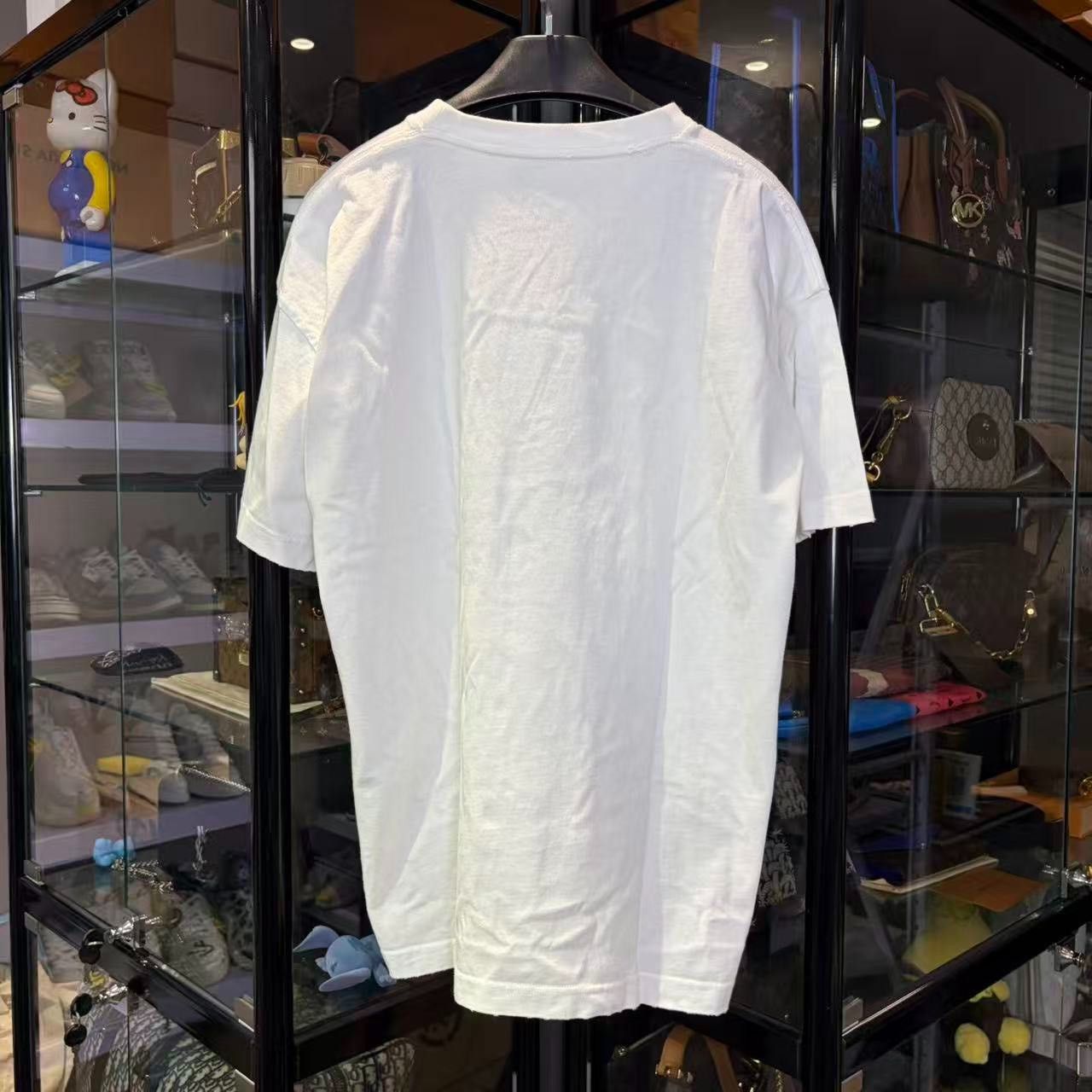 Balenciaga Balenciaga White T-Shirt m Men Size US M / EU 48-50 / 2 - 2 Thumbnail