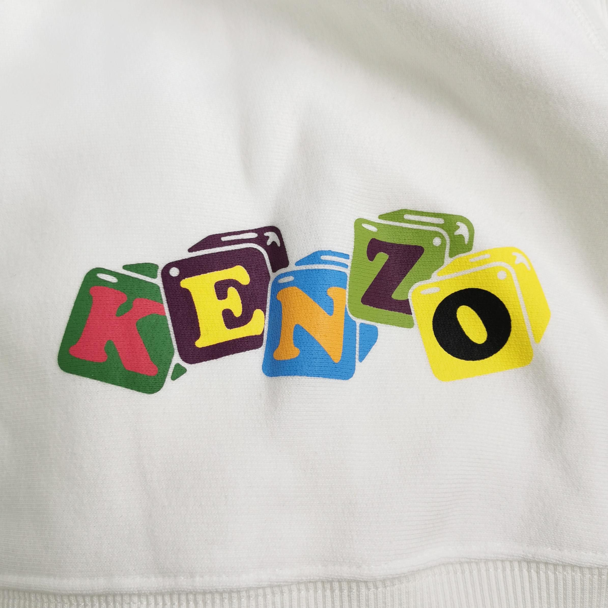 Kenzo Kenzo Boke Flower Graphic Sweatshirt XL Size US XL / EU 56 / 4 - 4 Thumbnail