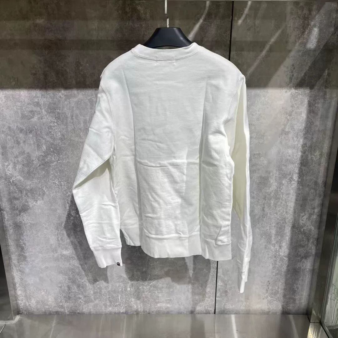 Bape Bape Ape Head White Hoodie S Women Size S / US 4 / IT 40 - 2 Thumbnail