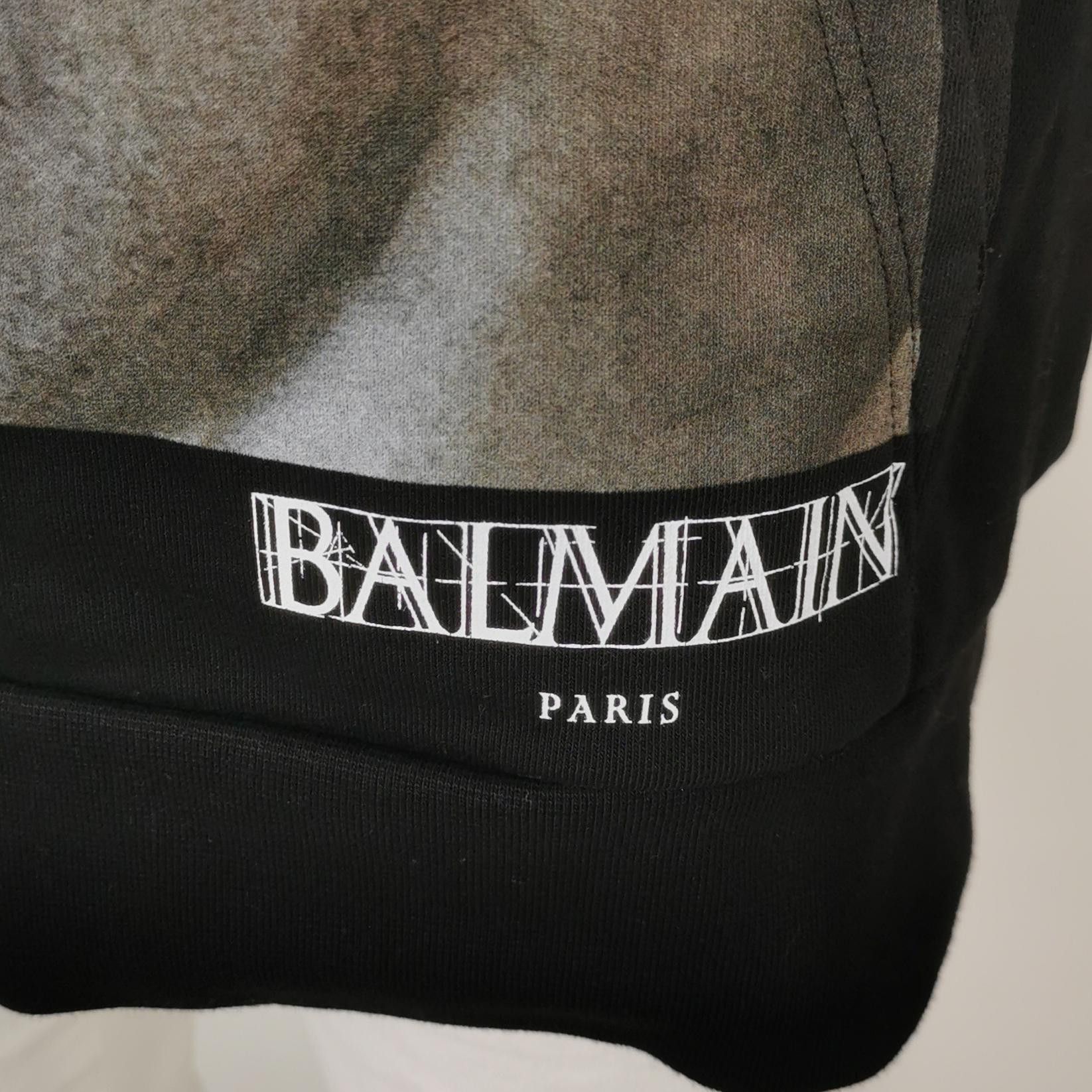 Balmain Balmain Statue Graphic Logo Hoodie L Size US L / EU 52-54 / 3 - 4 Thumbnail
