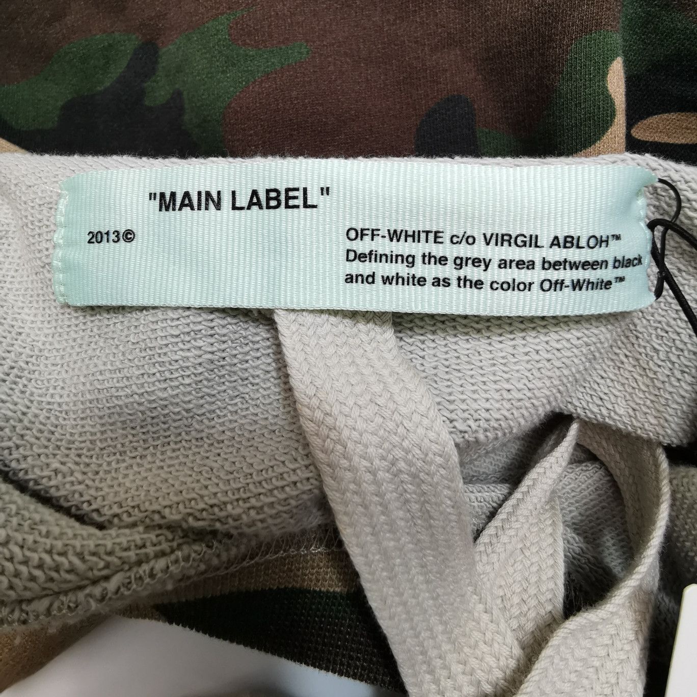 Off-White Off-White Camo Logo Sweatshirt S Size US S / EU 44-46 / 1 - 7 Thumbnail