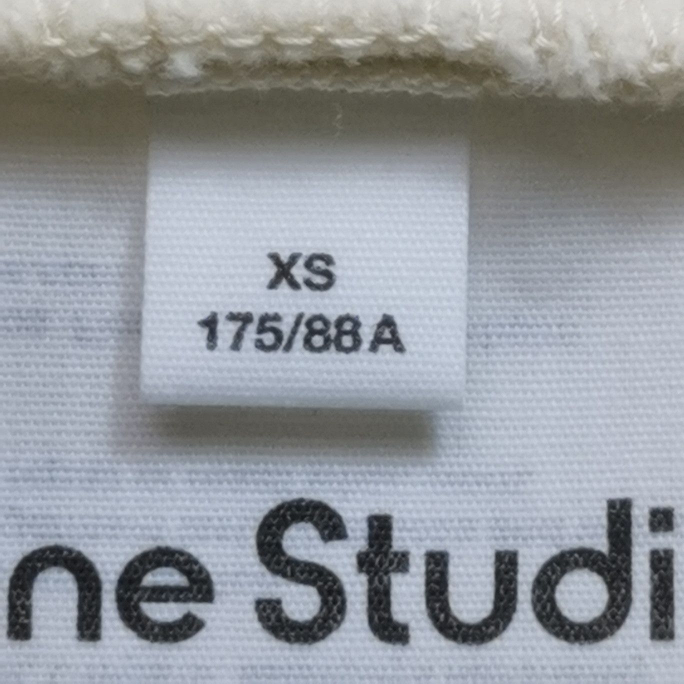 Acne Studios Acne Studios Logo Graphic Sweatshirt XS Size US XS / EU 42 / 0 - 7 Thumbnail