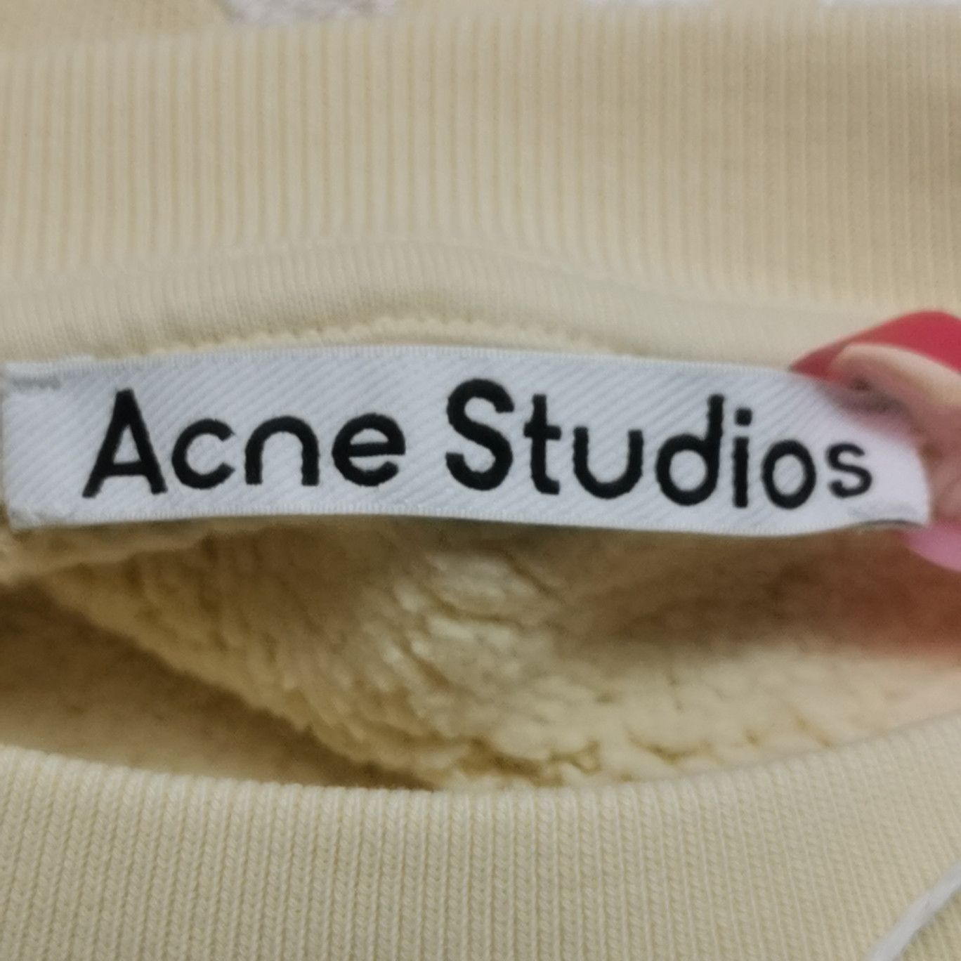 Acne Studios Acne Studios Logo Graphic Sweatshirt XS Size US XS / EU 42 / 0 - 6 Thumbnail