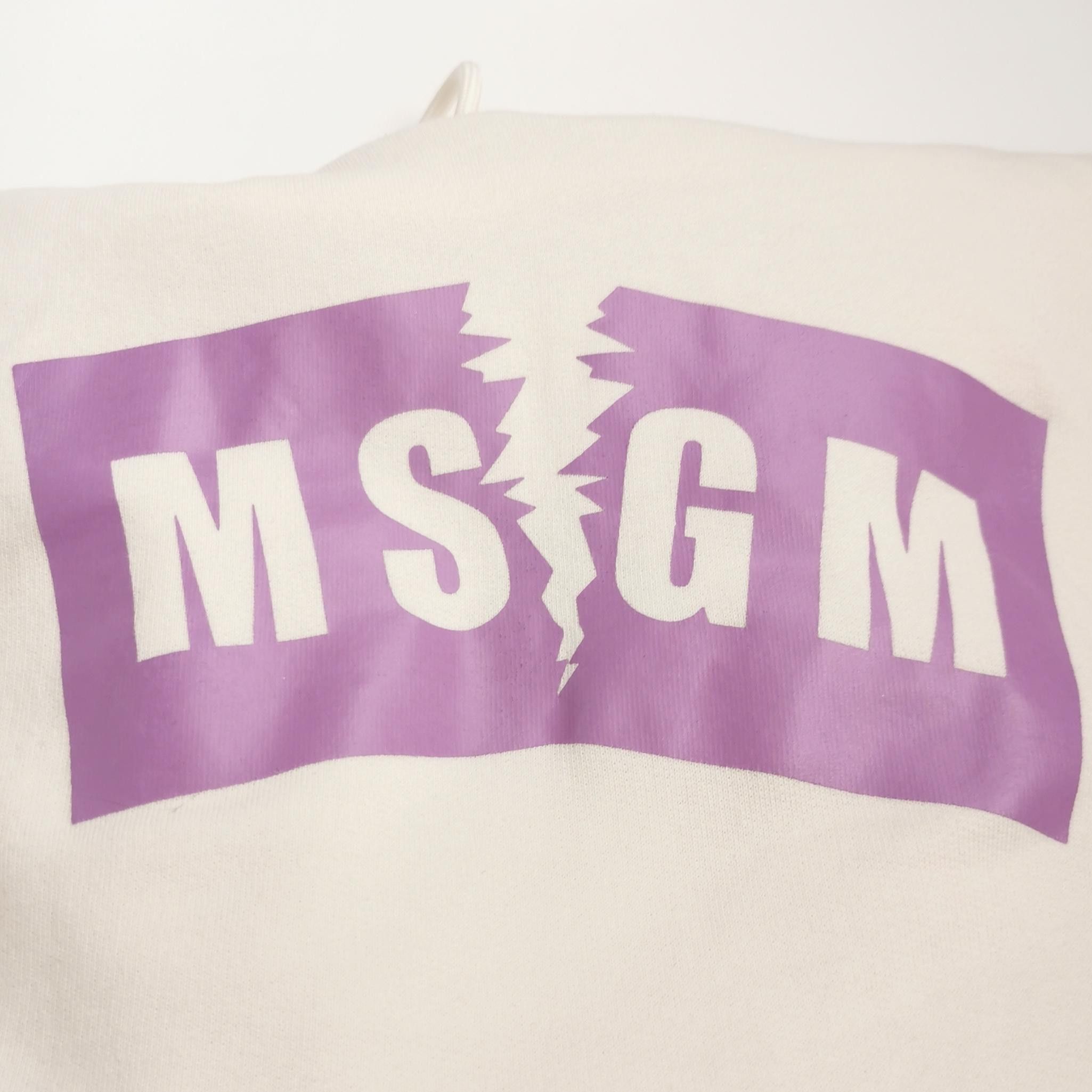 MSGM MSGM Logo Hoodie Size L Size US L / EU 52-54 / 3 - 4 Thumbnail
