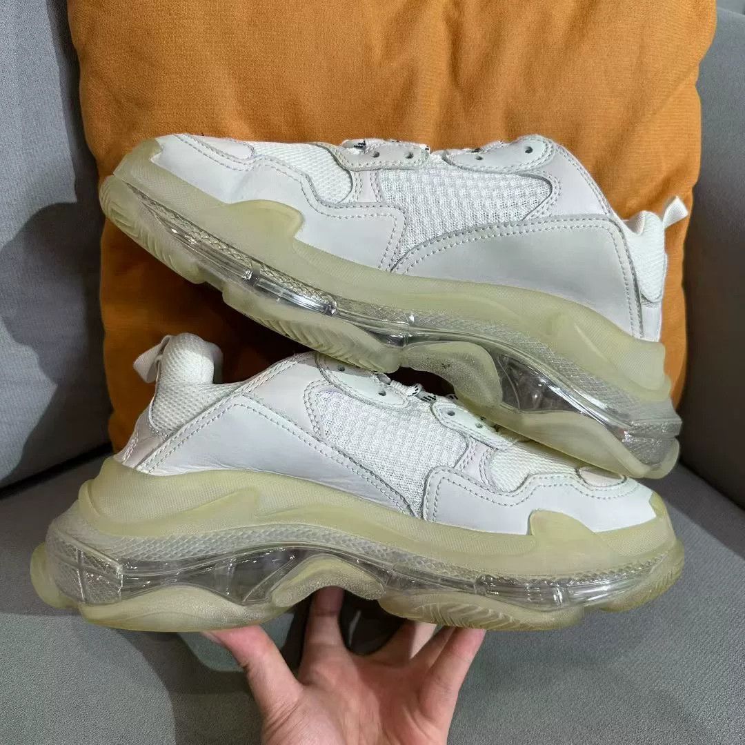 Gucci Gucci Clear White Lowtop Sneakers 8 Men Size US 8 / EU 41 - 3 Thumbnail