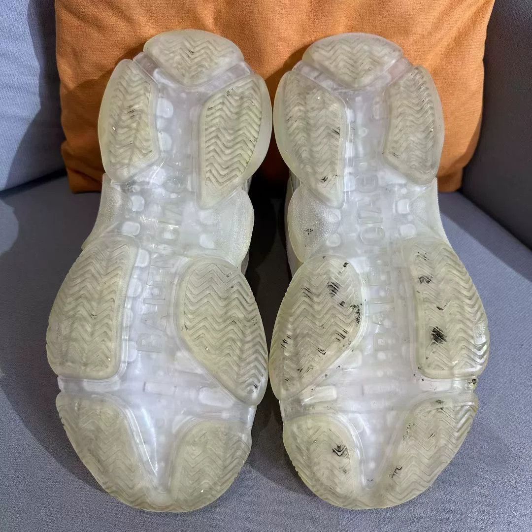 Gucci Gucci Clear White Lowtop Sneakers 8 Men Size US 8 / EU 41 - 5 Thumbnail
