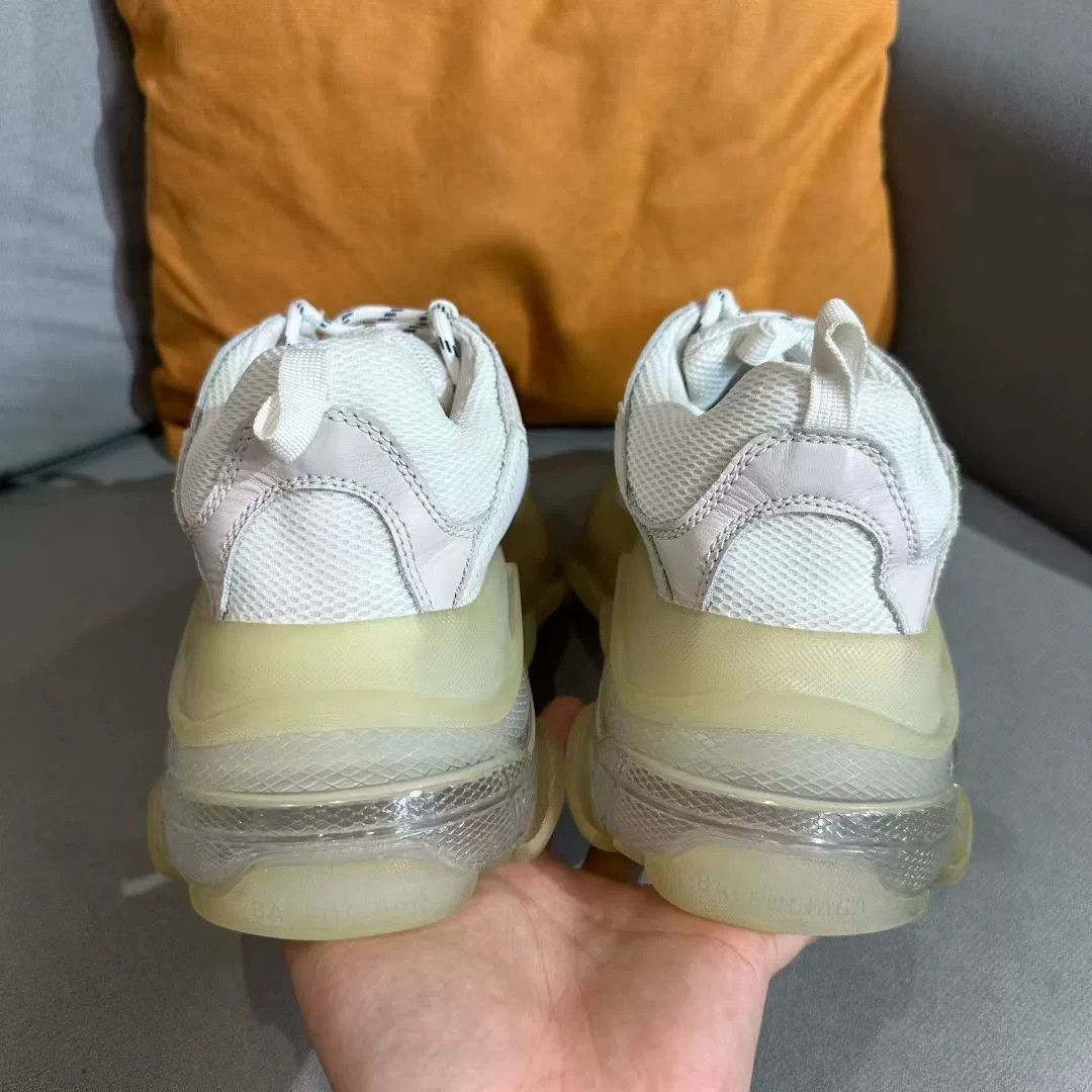 Gucci Gucci Clear White Lowtop Sneakers 8 Men Size US 8 / EU 41 - 2 Thumbnail