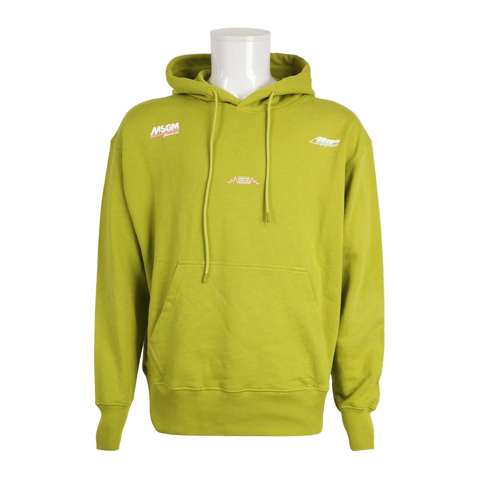 MSGM MSGM Logo Print Cotton Hoodie Size L Size US L / EU 52-54 / 3 - 2 Thumbnail