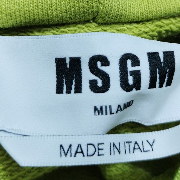 MSGM MSGM Logo Print Cotton Hoodie Size L Size US L / EU 52-54 / 3 - 6 Thumbnail