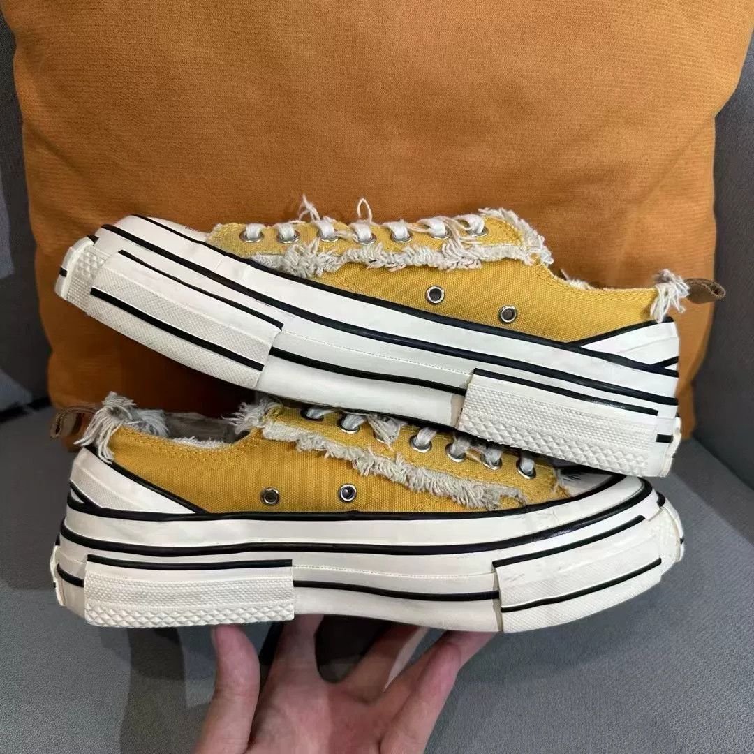 Nike Nike Yellow Lowtop Sneakers us_9 Women Size US 9 / IT 39 - 4 Thumbnail