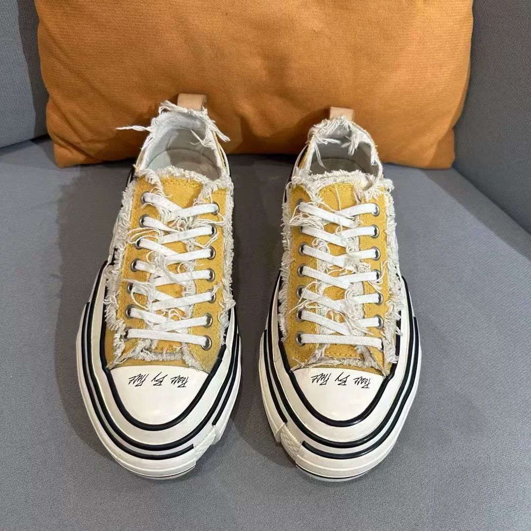 Nike Nike Yellow Lowtop Sneakers us_9 Women Size US 9 / IT 39 - 2 Thumbnail
