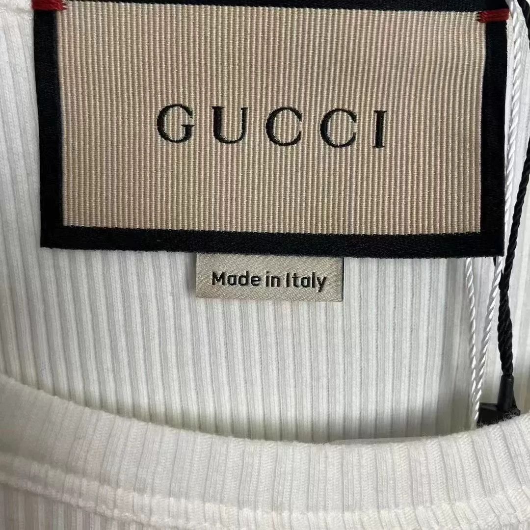 Gucci Gucci White Tank Top us_2 Women Size XS / US 0-2 / IT 36-38 - 2 Thumbnail