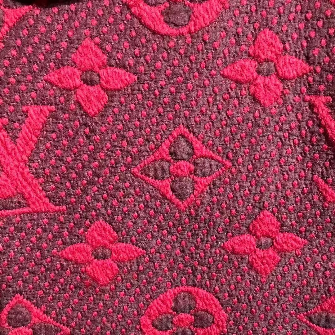 Louis Vuitton Louis Vuitton Red Scarf one size Men Size ONE SIZE - 3 Thumbnail