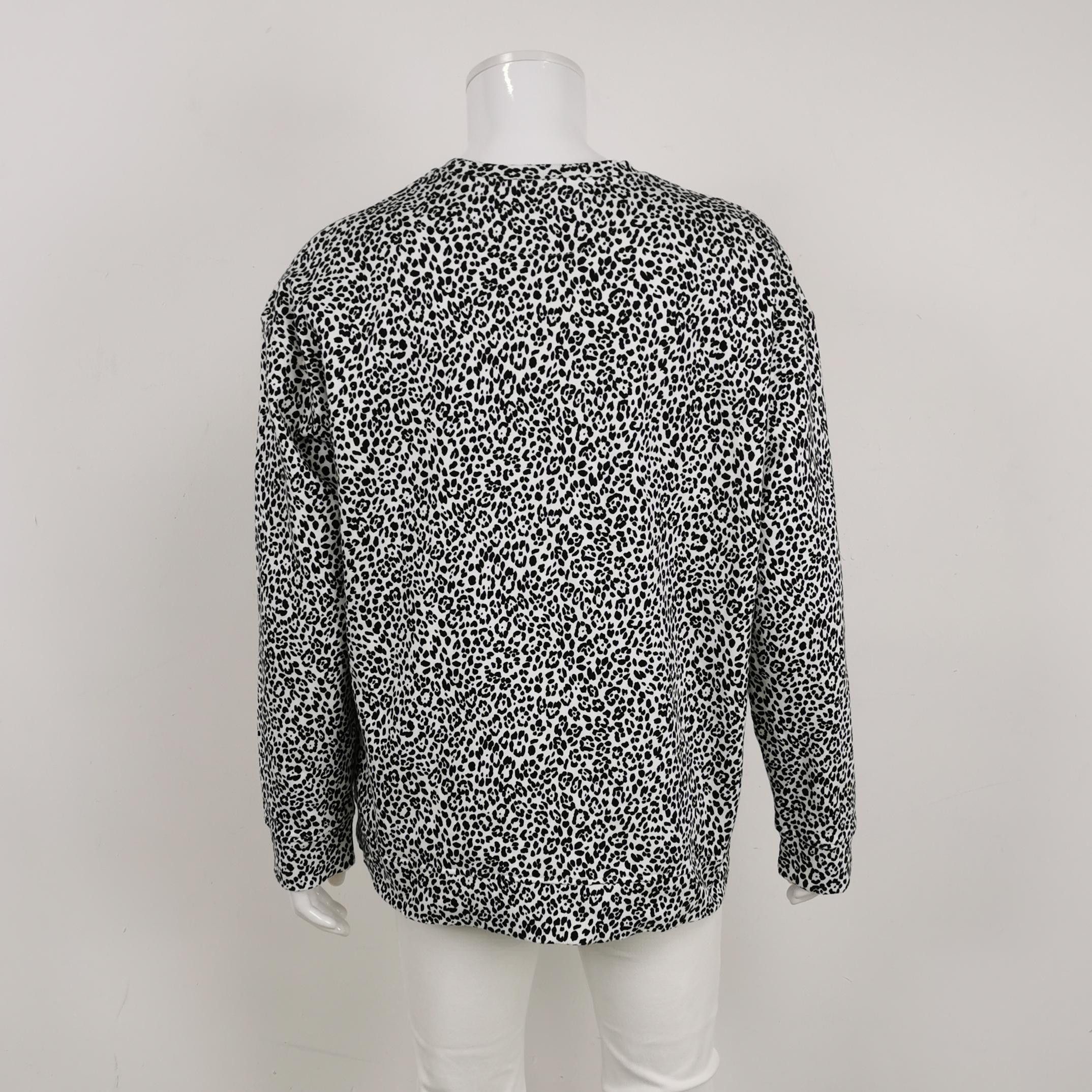 Valentino Valentino Leopard Print Logo Sweatshirt L Size US L / EU 52-54 / 3 - 3 Thumbnail