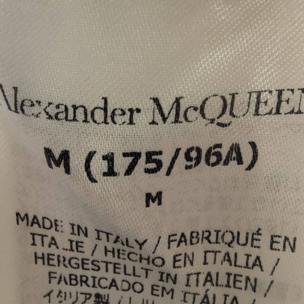 Alexander McQueen Alexander McQueen Logo Cotton Sweatshirt Size M Size US M / EU 48-50 / 2 - 8 Thumbnail