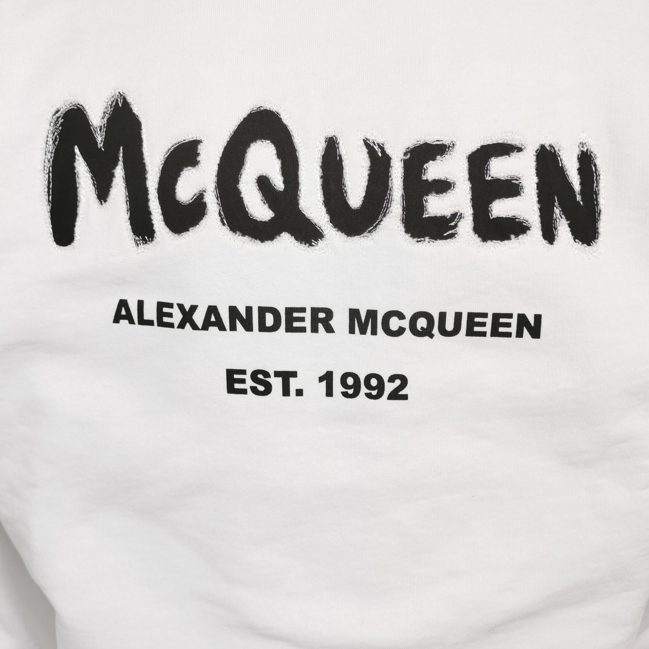 Alexander McQueen Alexander McQueen Logo Cotton Sweatshirt Size M Size US M / EU 48-50 / 2 - 4 Thumbnail