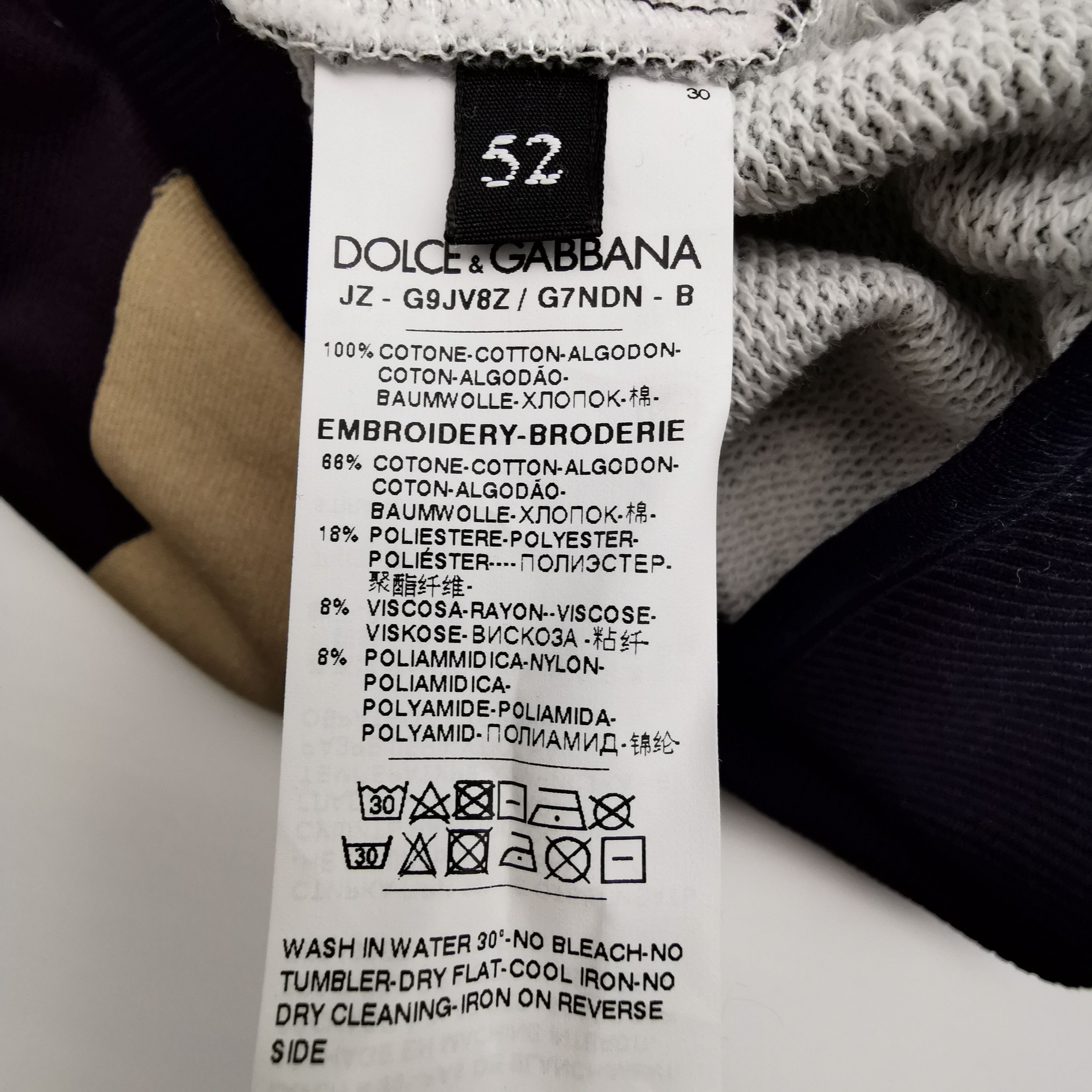 Dolce & Gabbana Dolce & Gabbana King of Love Graphic Sweatshirt Size 52 Size US L / EU 52-54 / 3 - 8 Thumbnail