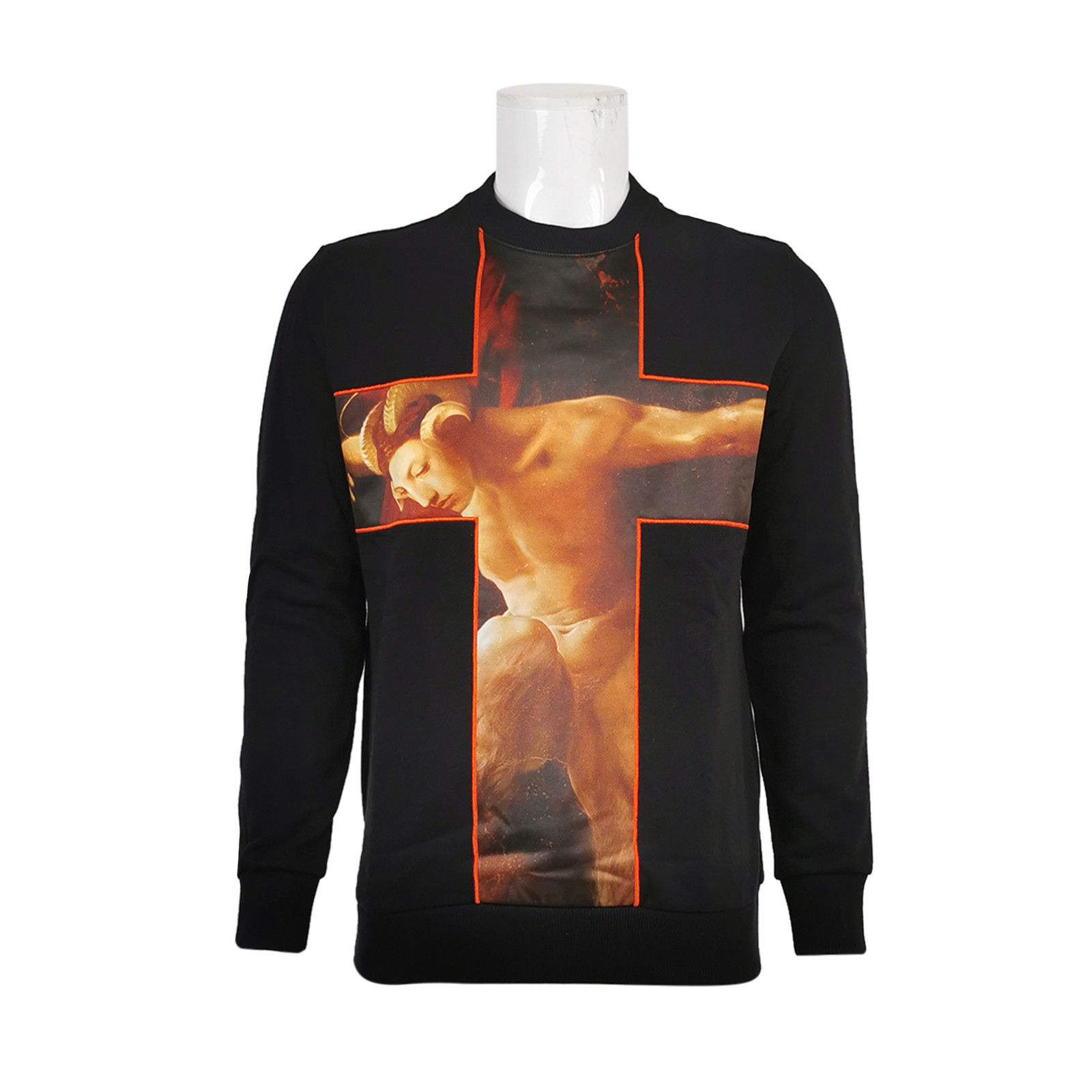 Givenchy Givenchy Cross Graphic Sweatshirt Size S Size US S / EU 44-46 / 1 - 2 Thumbnail