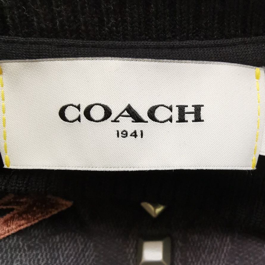 Coach Coach Pyramid Eye Studded Monogram Sweatshirt M Size US M / EU 48-50 / 2 - 6 Thumbnail