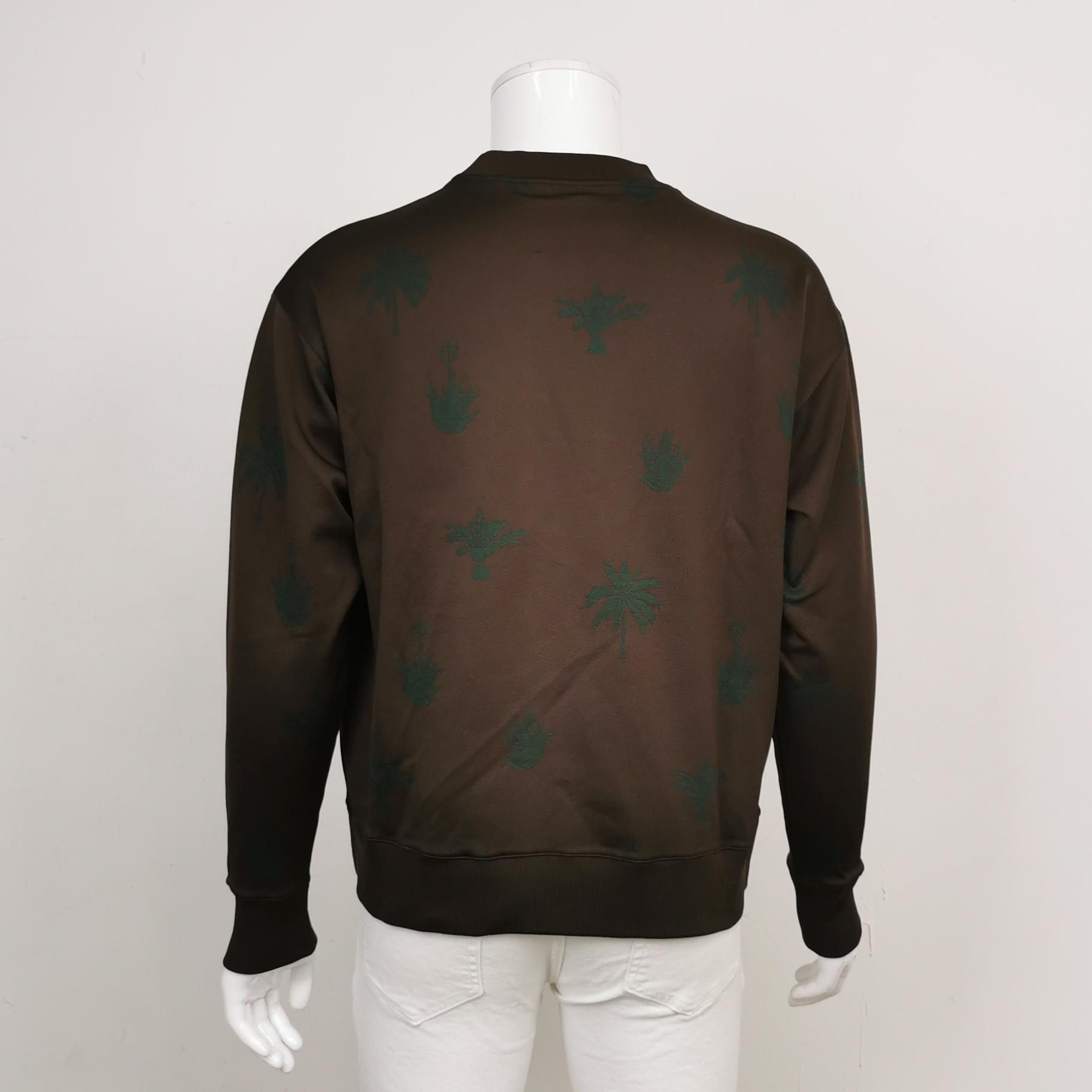 Jil Sander Jil Sander Palm Print Sweatshirt Size S Size US S / EU 44-46 / 1 - 3 Thumbnail