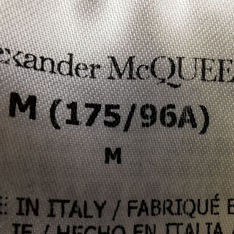 Alexander McQueen Alexander McQueen Logo Graphic Sweatshirt Size M Size US M / EU 48-50 / 2 - 8 Thumbnail