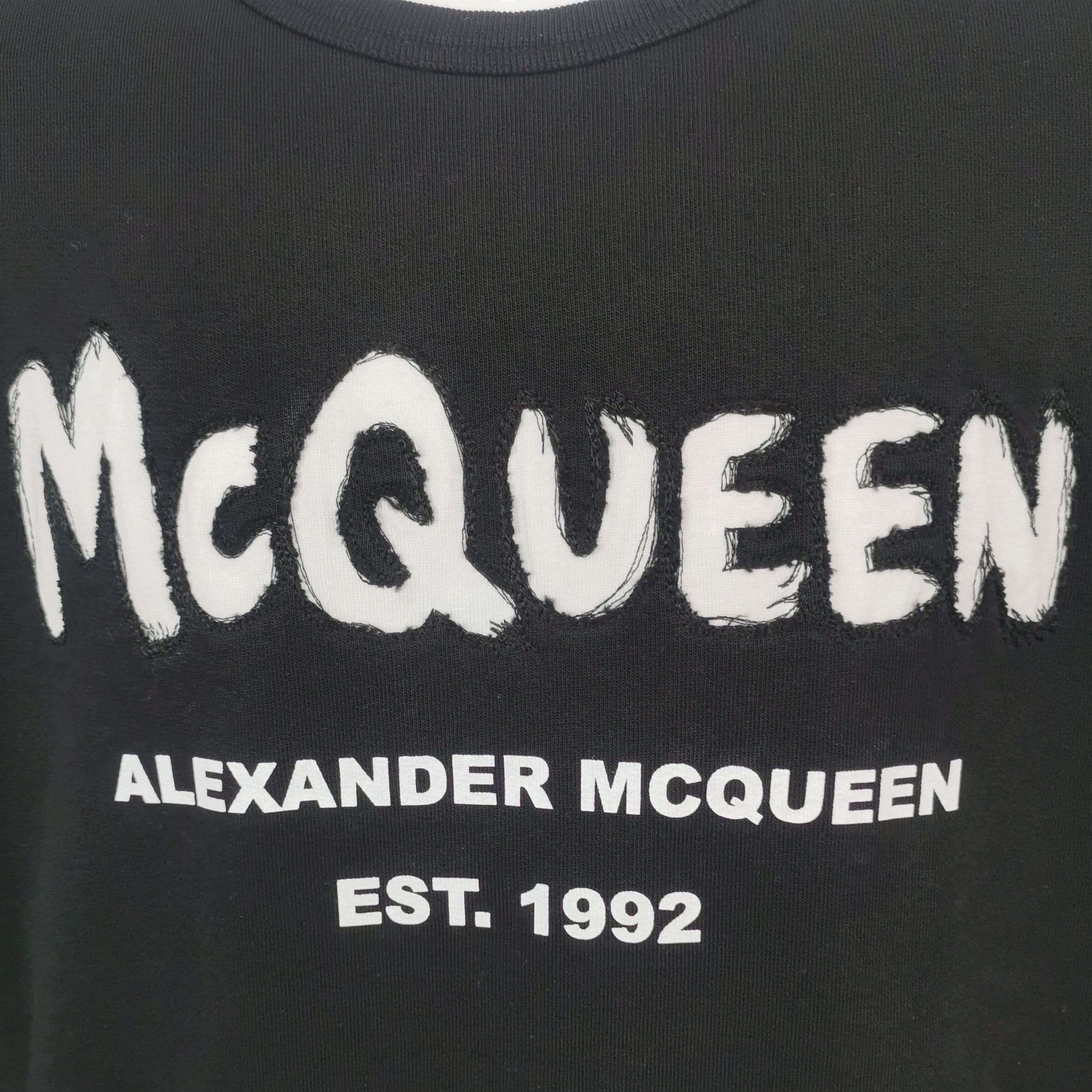Alexander McQueen Alexander McQueen Logo Graphic Sweatshirt Size M Size US M / EU 48-50 / 2 - 4 Thumbnail