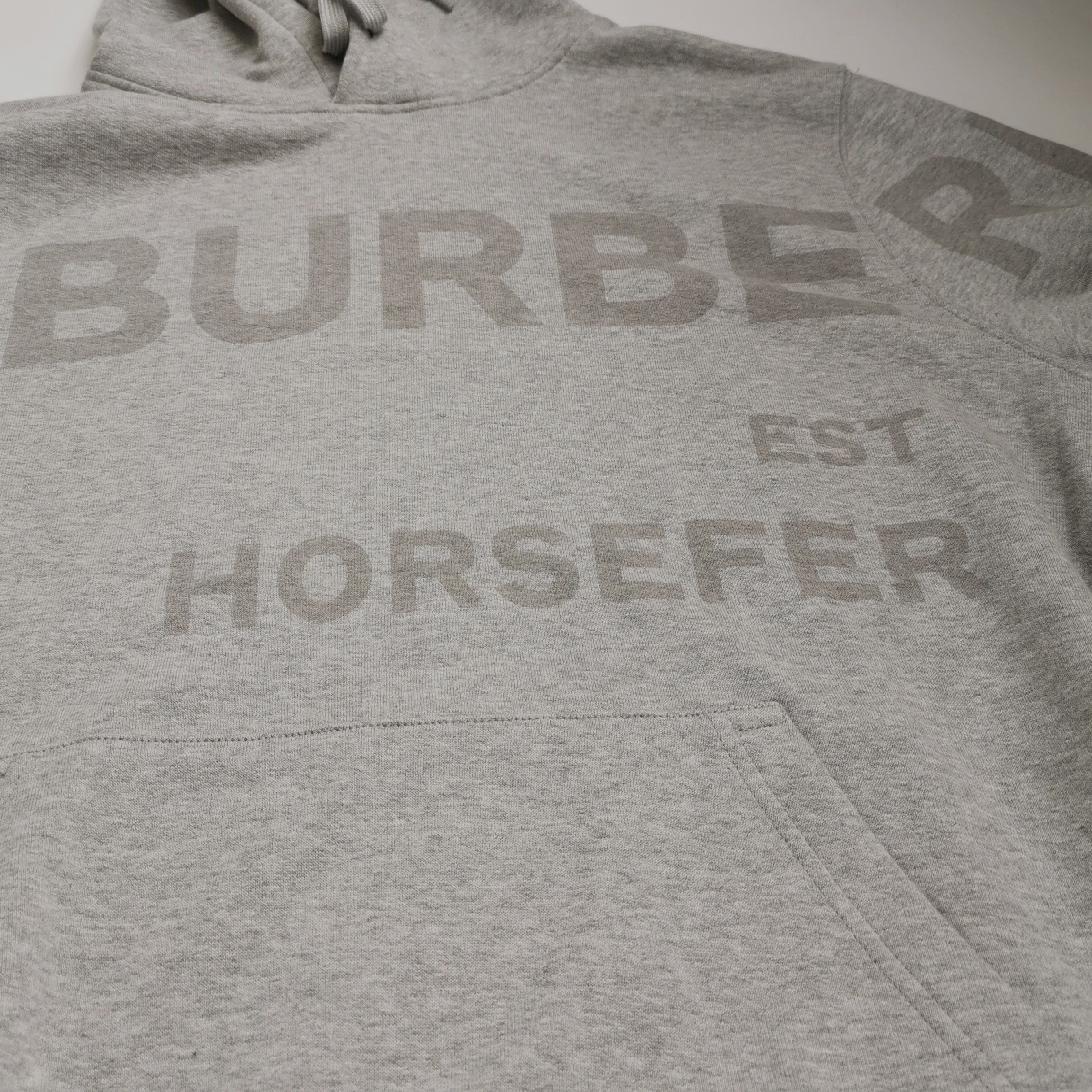 Burberry Burberry Horseferry Print Logo Hoodie Gray Size L Size US L / EU 52-54 / 3 - 4 Thumbnail