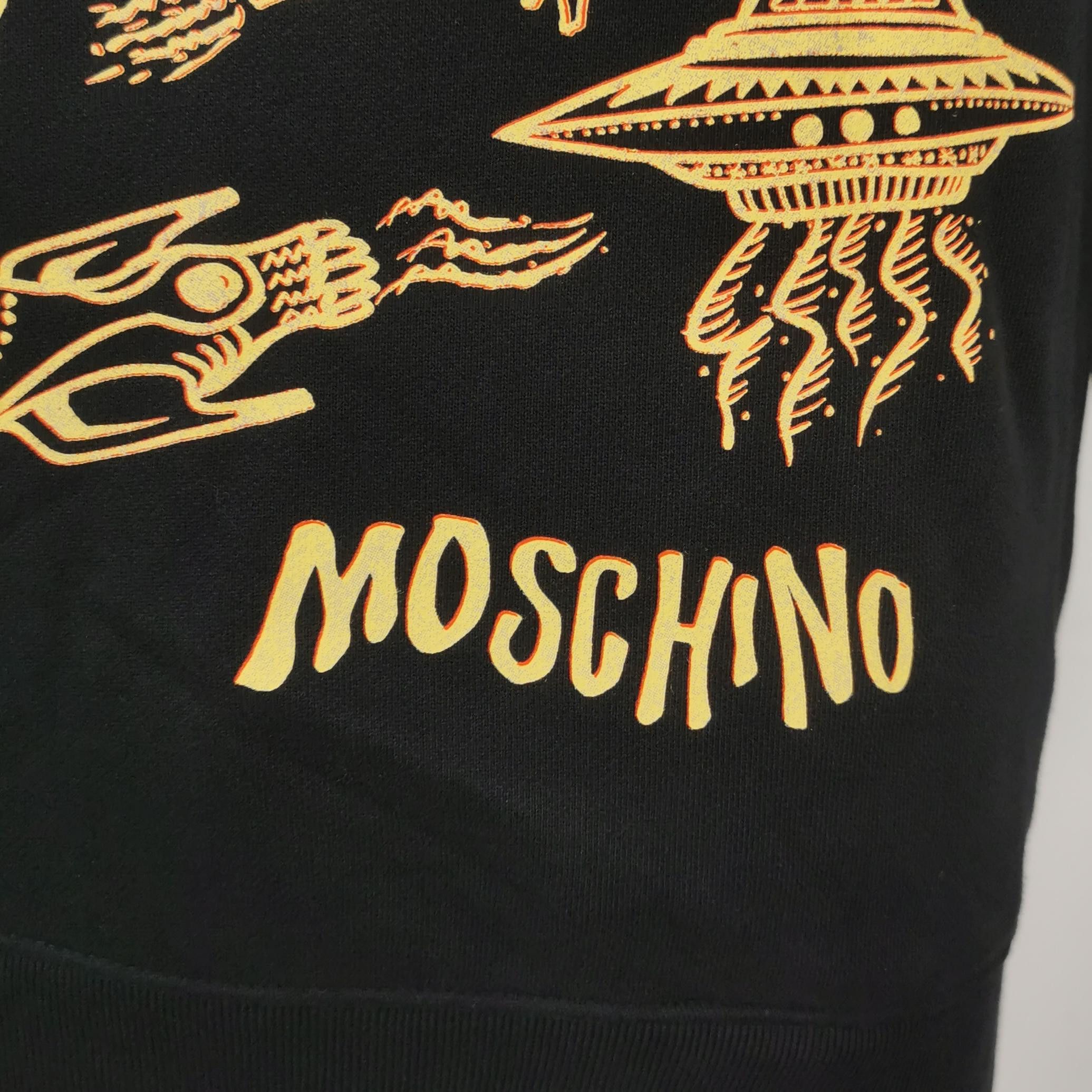 Moschino Moschino UFO Graphic Hoodie US S Size US S / EU 44-46 / 1 - 4 Thumbnail