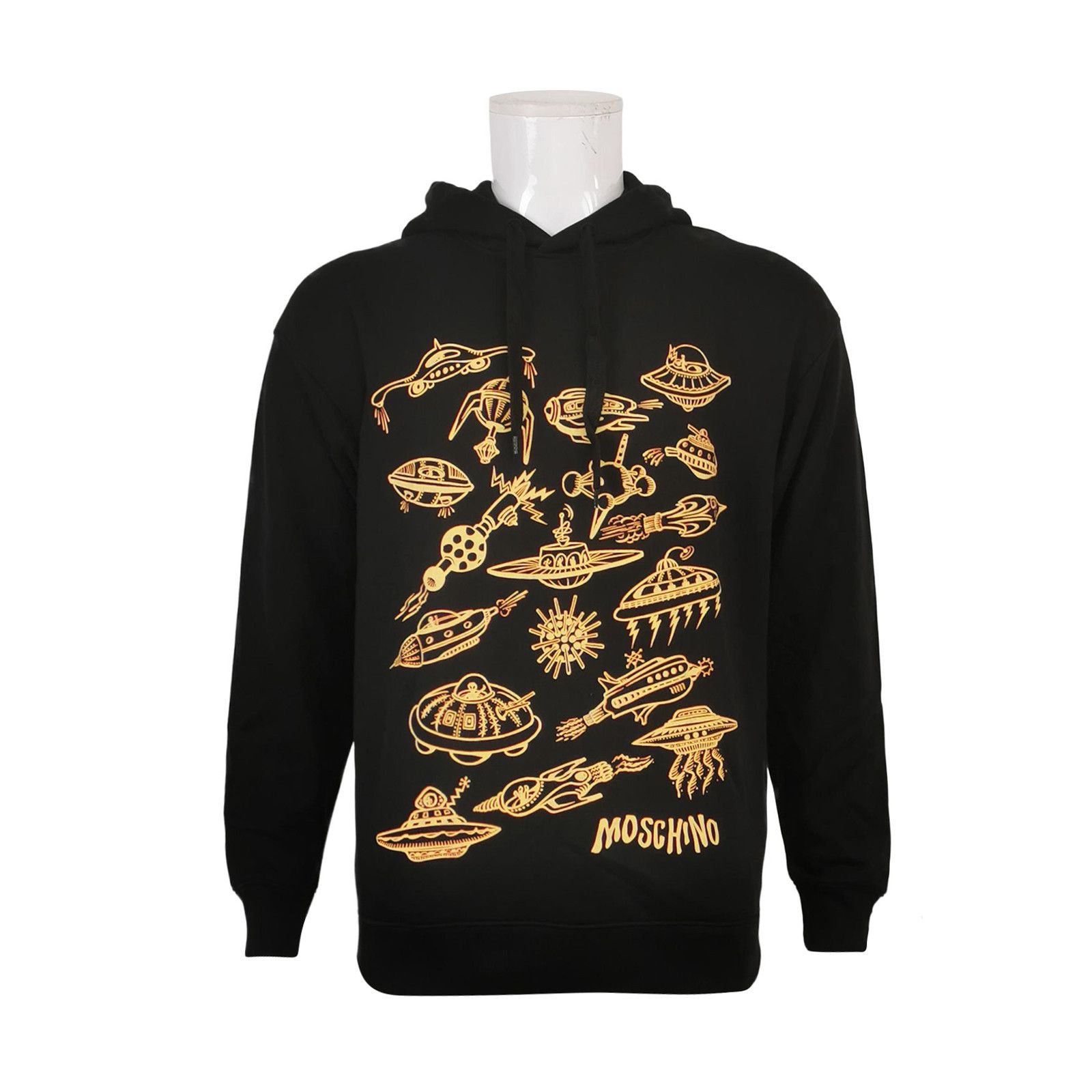Moschino Moschino UFO Graphic Hoodie US S Size US S / EU 44-46 / 1 - 2 Thumbnail