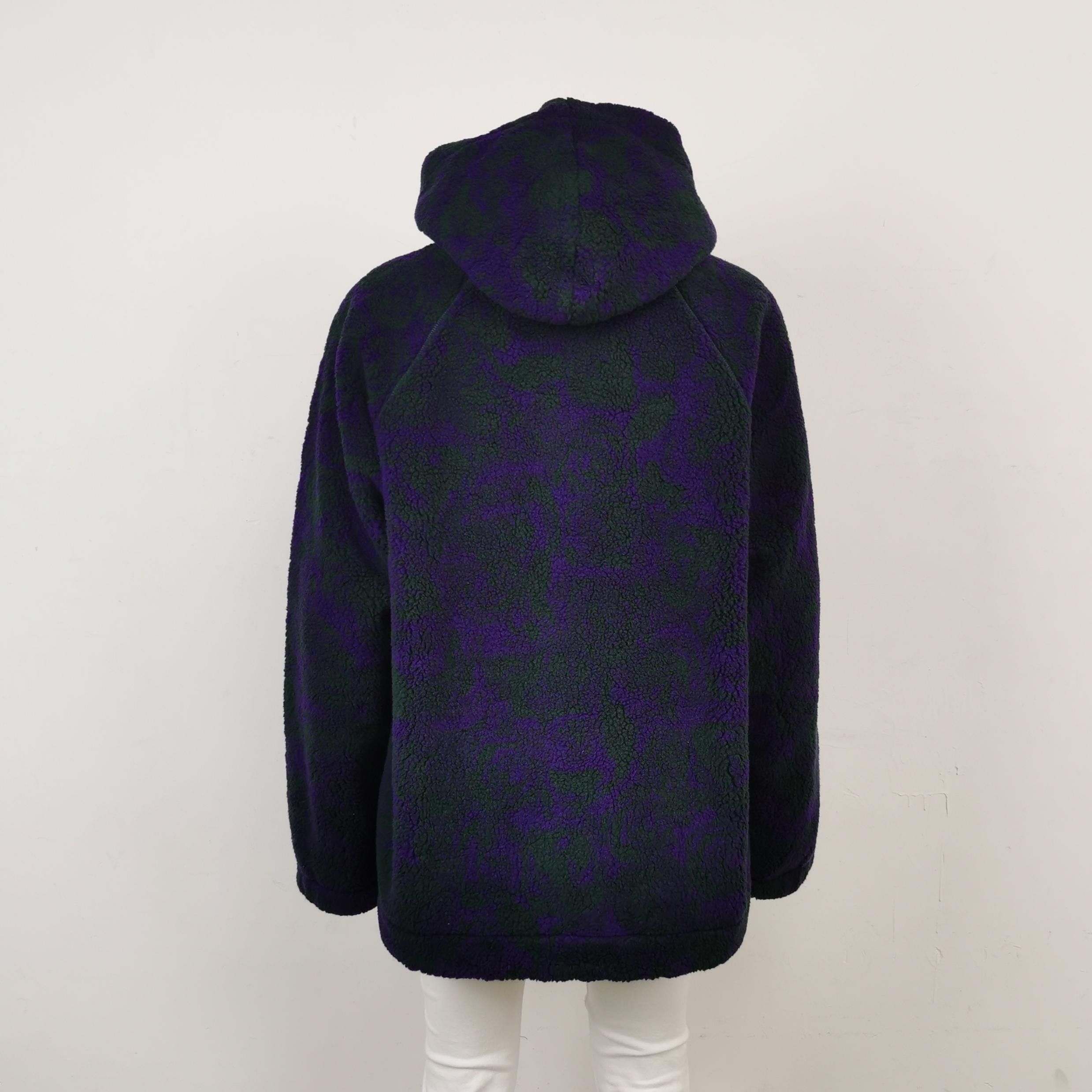 Burberry Burberry Patterned Fleece Hooded Sweatshirt XL Size US XL / EU 56 / 4 - 3 Thumbnail