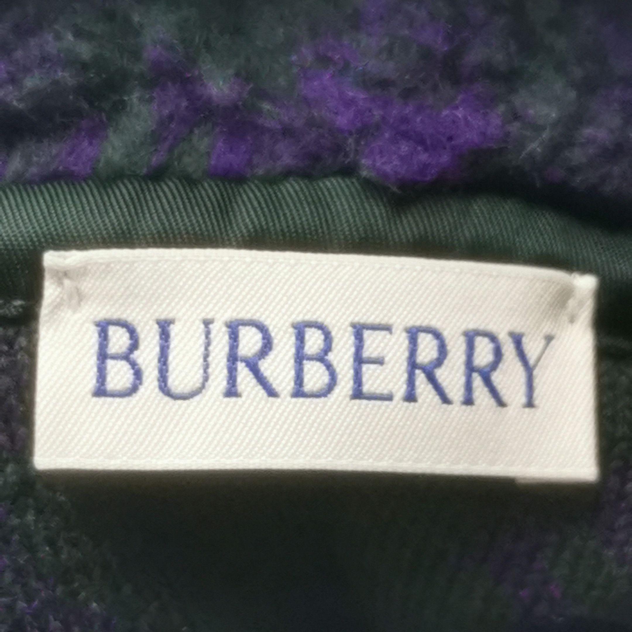 Burberry Burberry Patterned Wool Blend Hoodie Size M Size US M / EU 48-50 / 2 - 5 Thumbnail