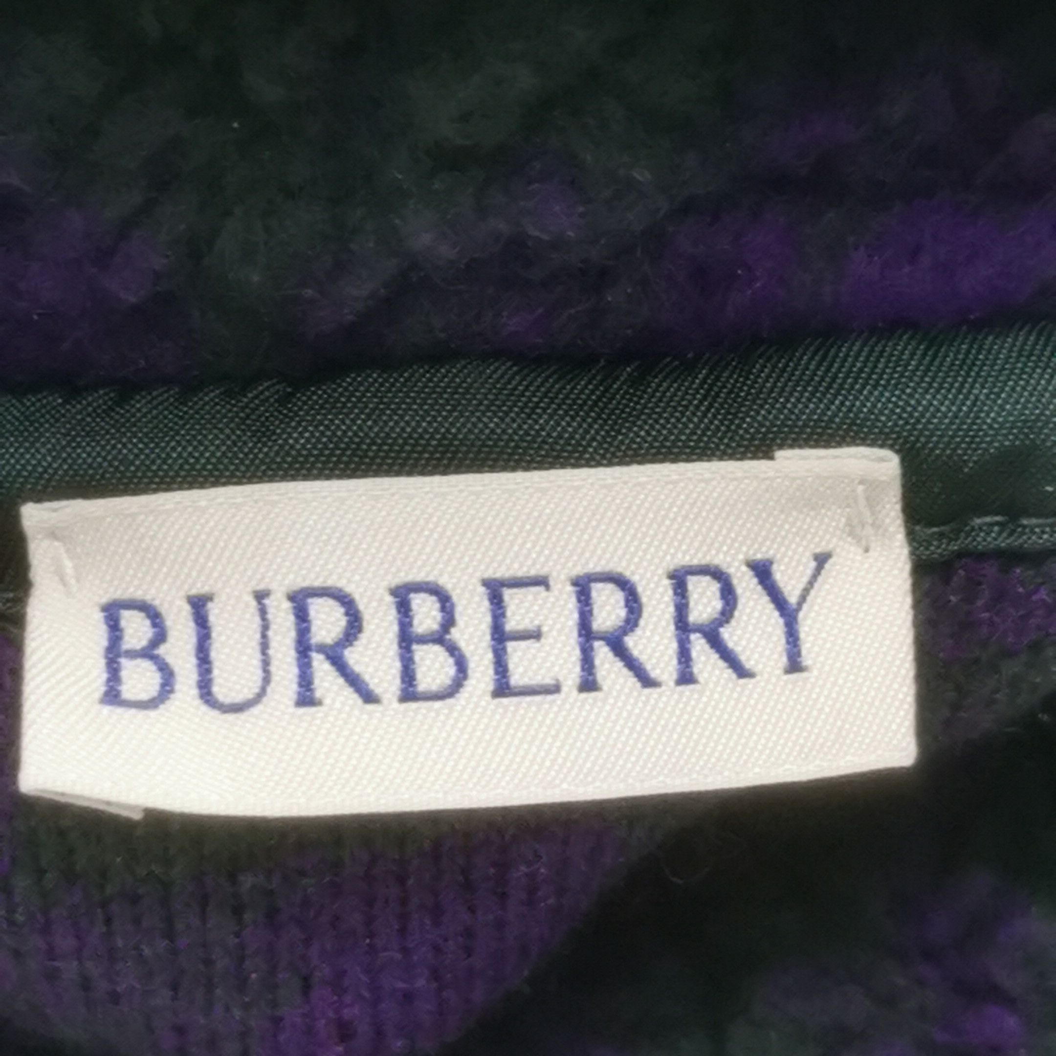 Burberry Burberry Vine Pattern Wool Blend Hoodie US M Size US M / EU 48-50 / 2 - 5 Thumbnail