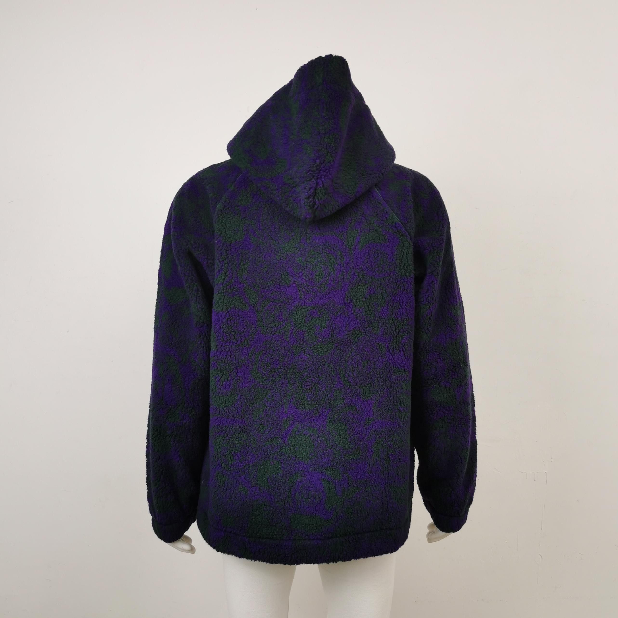 Burberry Burberry Vine Pattern Wool Blend Hoodie US M Size US M / EU 48-50 / 2 - 3 Thumbnail