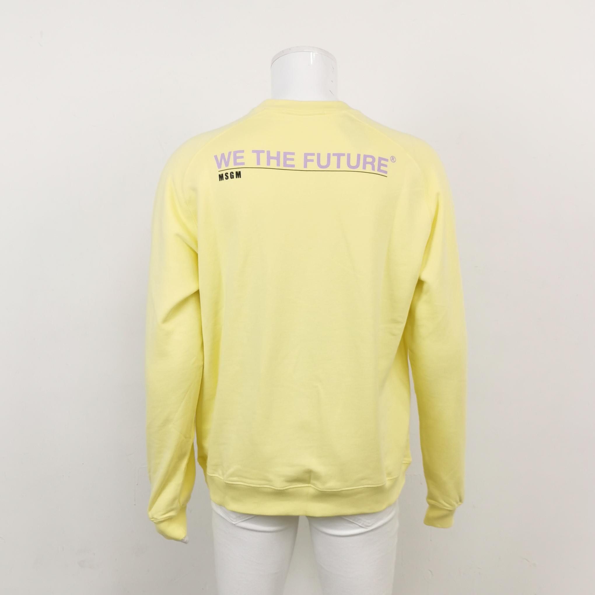 MSGM MSGM Fantastic Green Graphic Sweatshirt L Size US L / EU 52-54 / 3 - 3 Thumbnail