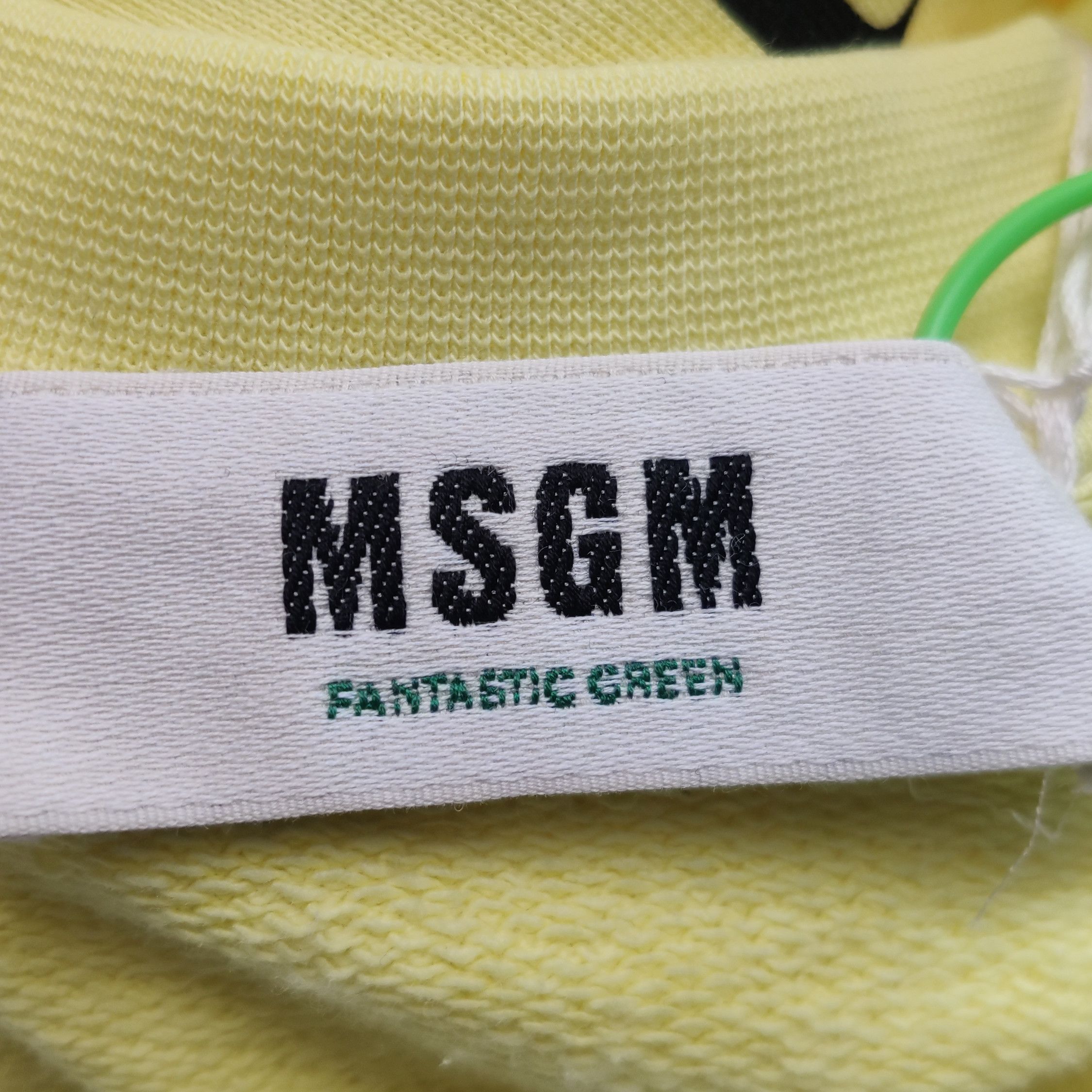 MSGM MSGM Fantastic Green Graphic Sweatshirt L Size US L / EU 52-54 / 3 - 6 Thumbnail