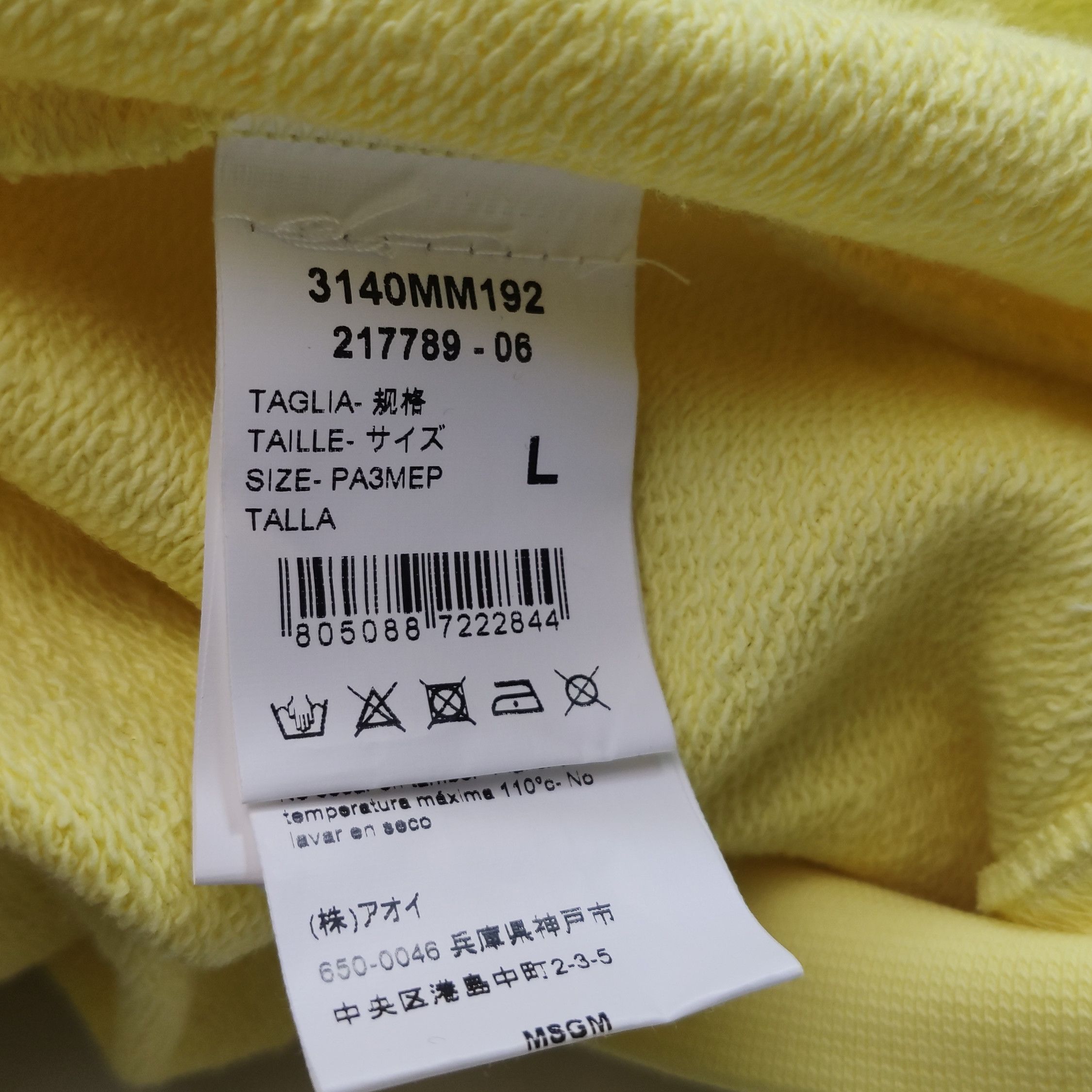 MSGM MSGM Fantastic Green Graphic Sweatshirt L Size US L / EU 52-54 / 3 - 7 Thumbnail