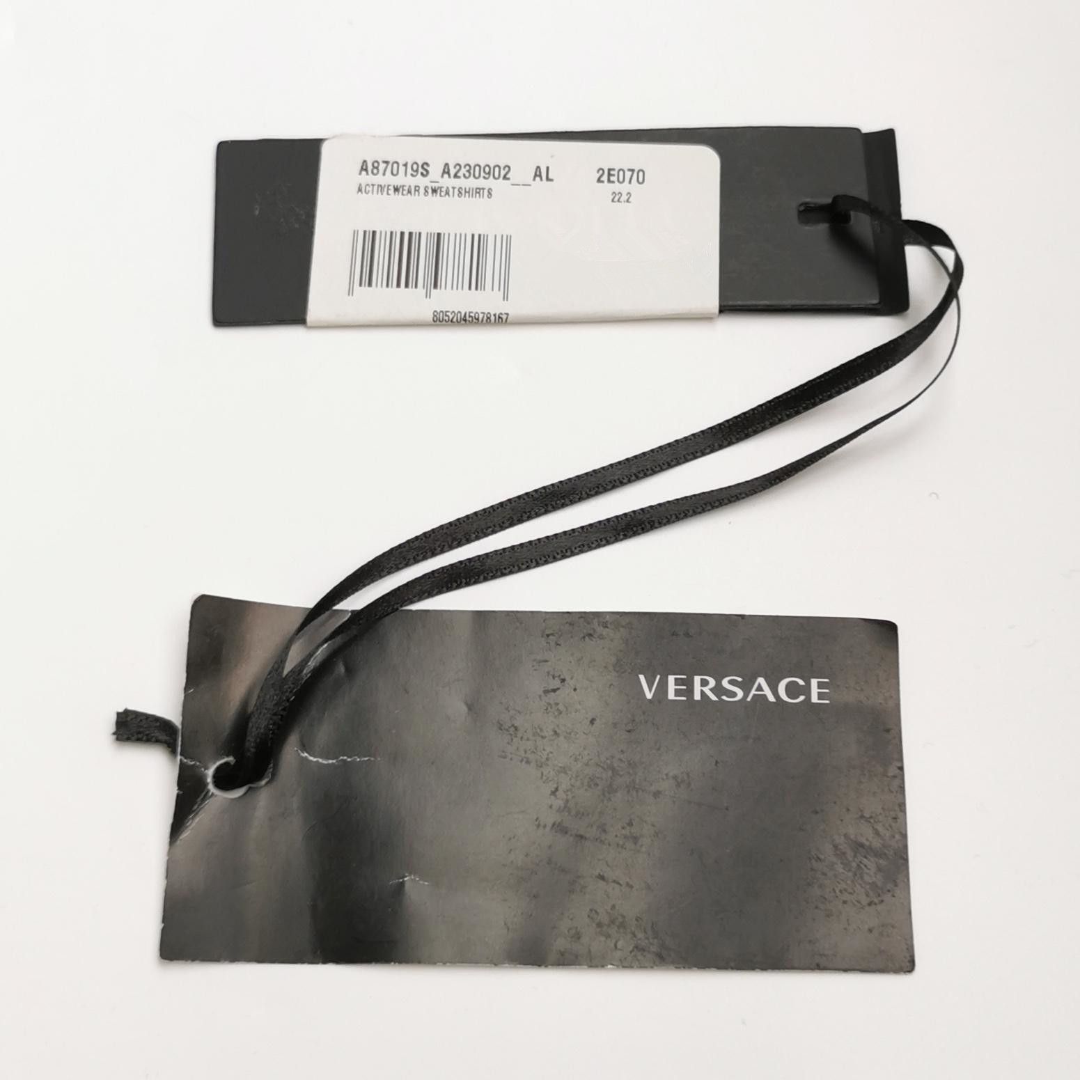 Versace Versace Embroidered Logo Crewneck Sweatshirt 5XL Size US XXL / EU 58 / 5 - 5 Thumbnail