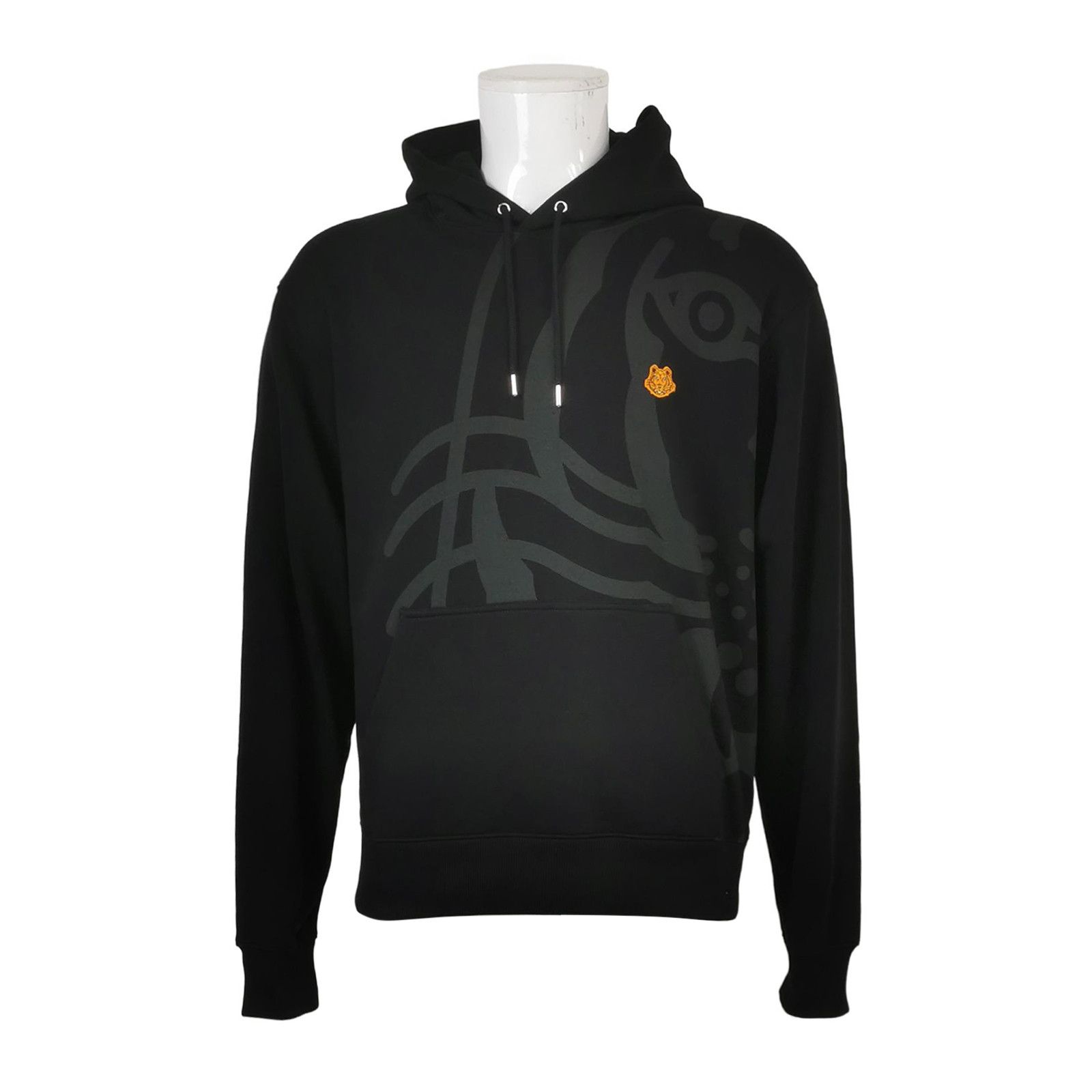 Kenzo Kenzo Tiger Graphic Hoodie Size L Size US L / EU 52-54 / 3 - 2 Thumbnail
