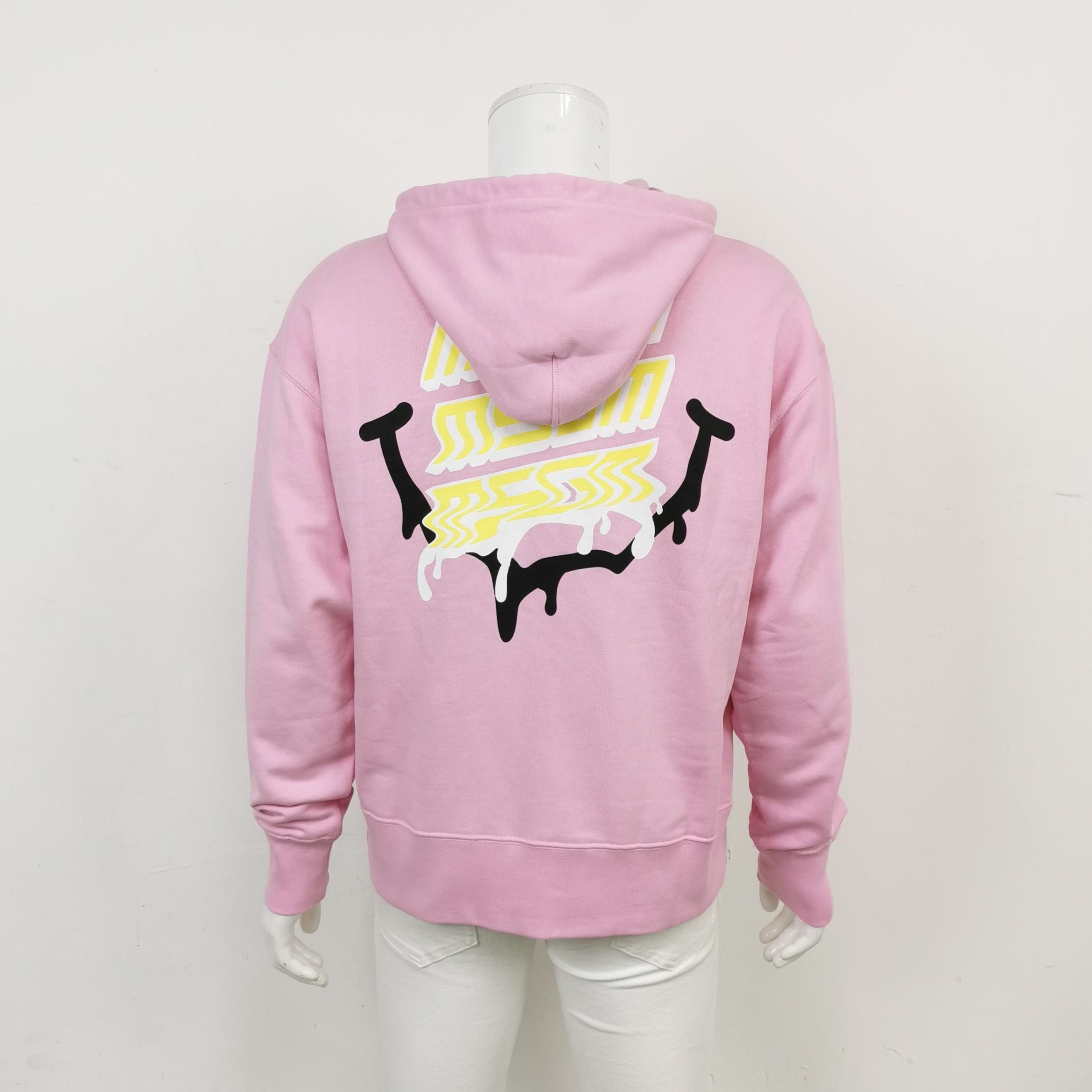 MSGM MSGM Pink Logo Graphic Hoodie Size L Size US L / EU 52-54 / 3 - 3 Thumbnail