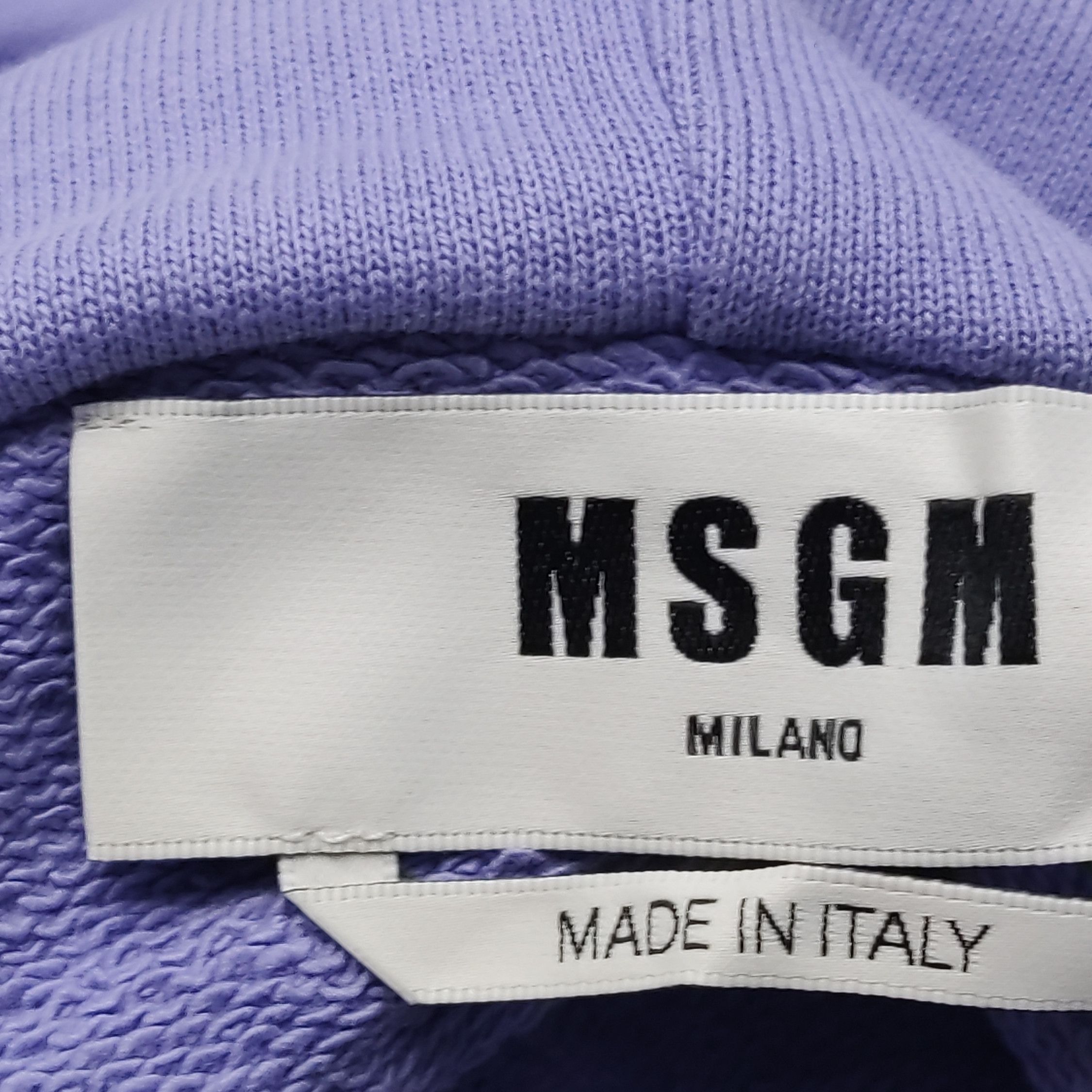 MSGM MSGM Purple Logo Graphic Hoodie Size M Size US M / EU 48-50 / 2 - 6 Thumbnail