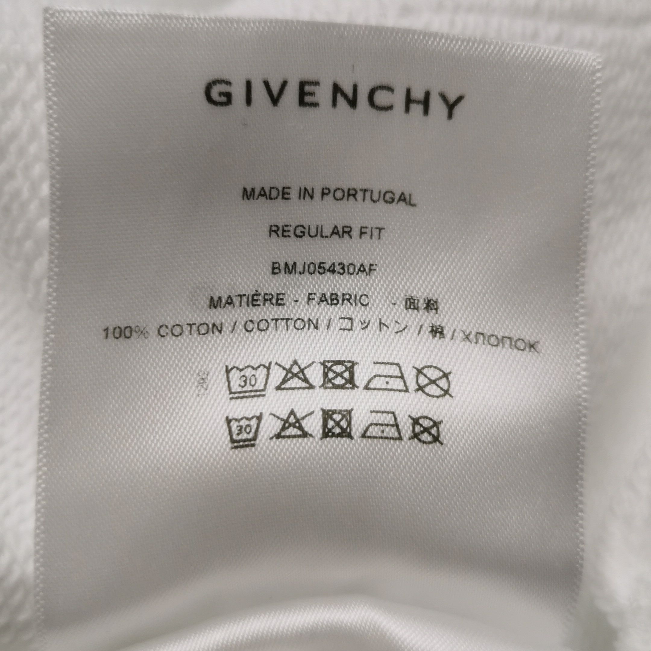 Givenchy Givenchy Logo Graphic Hoodie White L Size US L / EU 52-54 / 3 - 9 Thumbnail