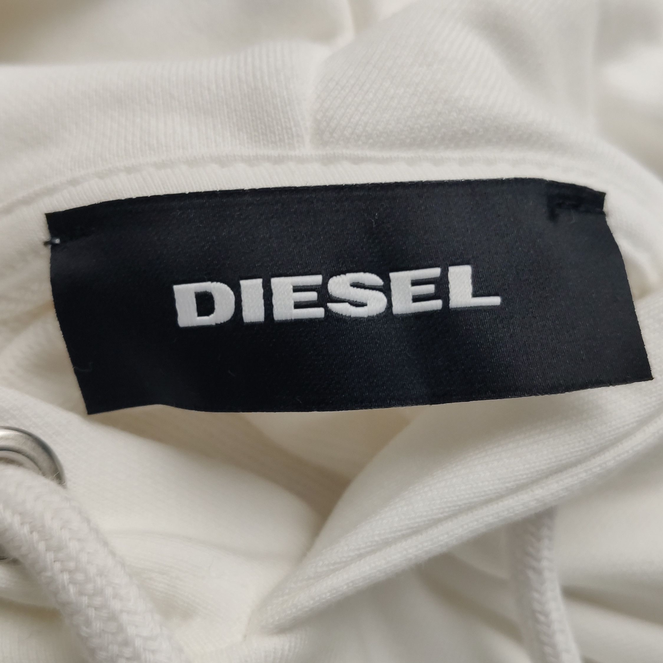 Diesel Diesel Logo Print Hoodie White L Size US L / EU 52-54 / 3 - 6 Thumbnail