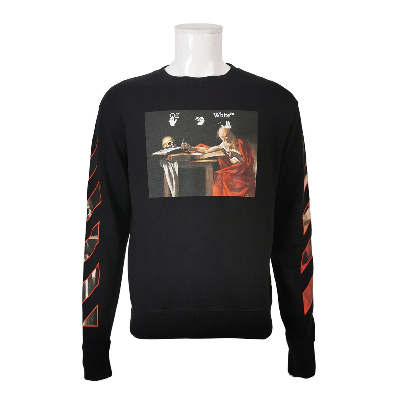 Off-White Off-White Caravaggio Sweatshirt M Size US M / EU 48-50 / 2 - 2 Thumbnail