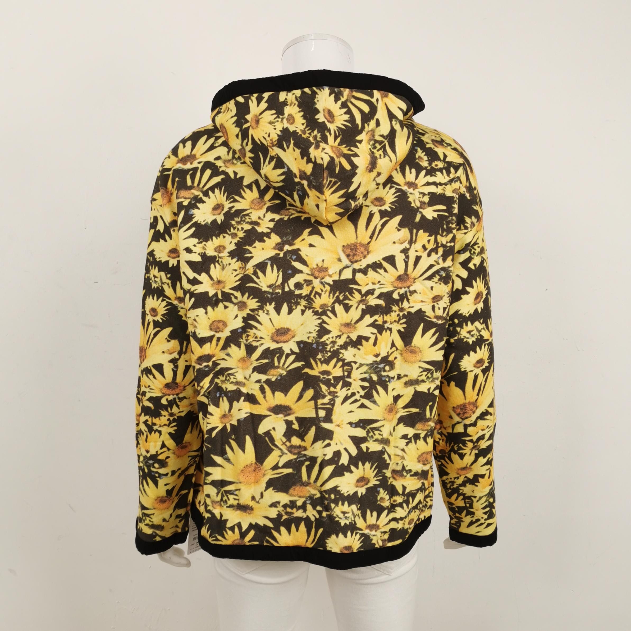 Jil Sander Jil Sander Sunflower Print Hoodie Size M Size US M / EU 48-50 / 2 - 3 Thumbnail