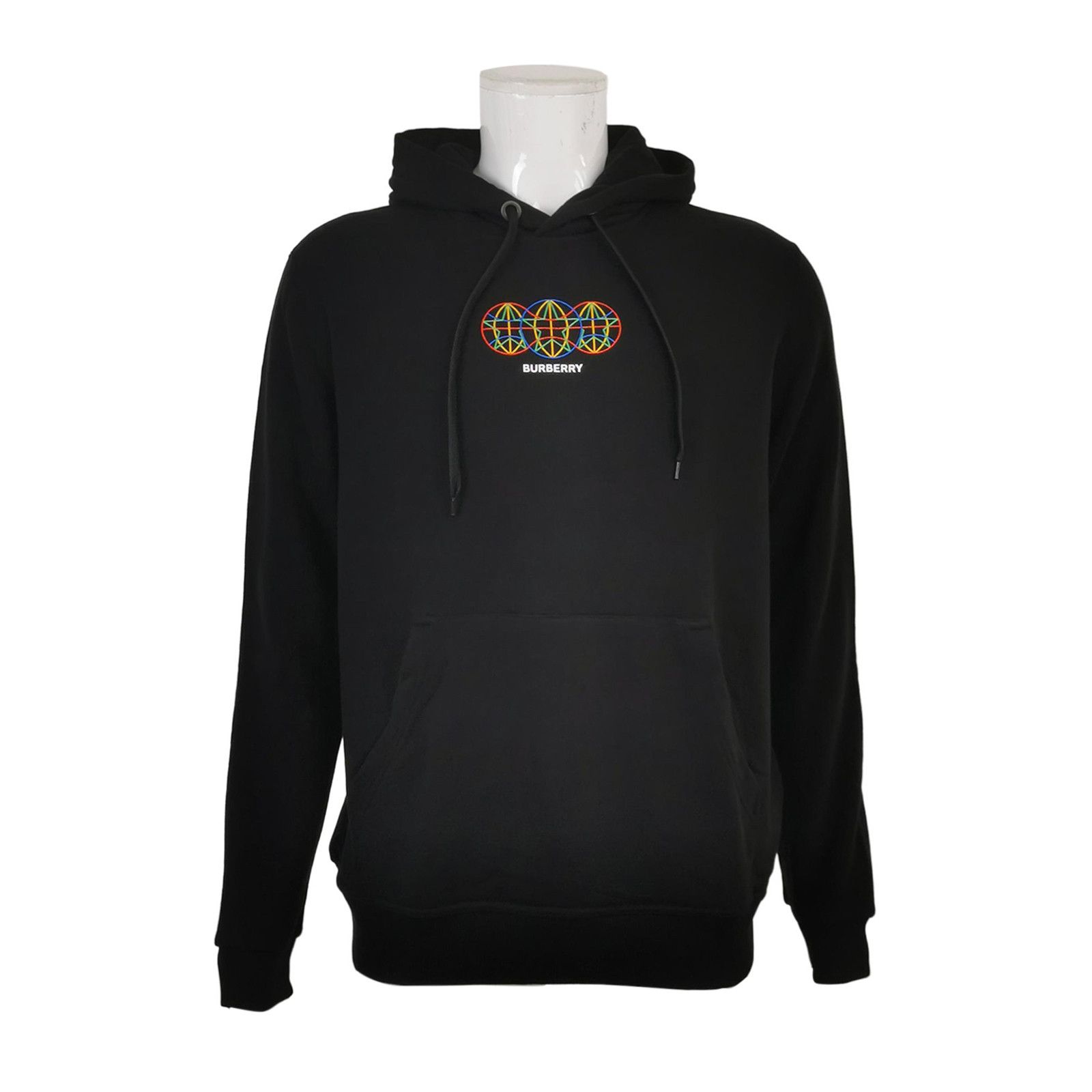Burberry Burberry Globe Graphic Hoodie M Size US M / EU 48-50 / 2 - 2 Thumbnail