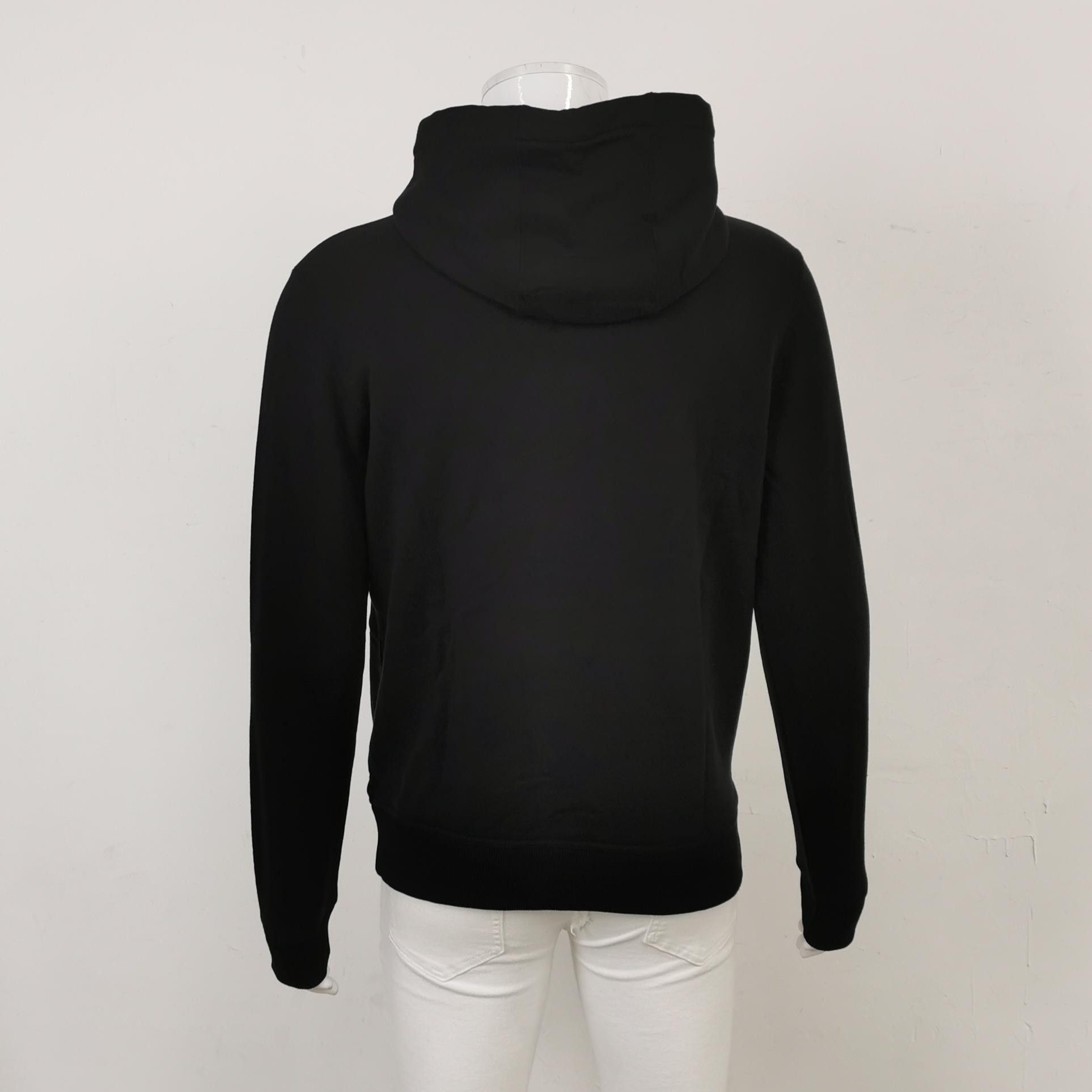 Burberry Burberry Embroidered Globe Graphic Hoodie Black XS Size US XS / EU 42 / 0 - 3 Thumbnail
