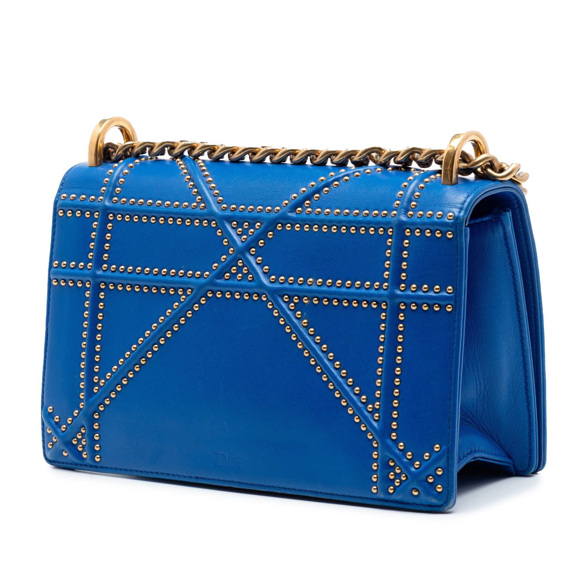 Dior Small Studded Lambskin Diorama Flap Size ONE SIZE - 2 Thumbnail
