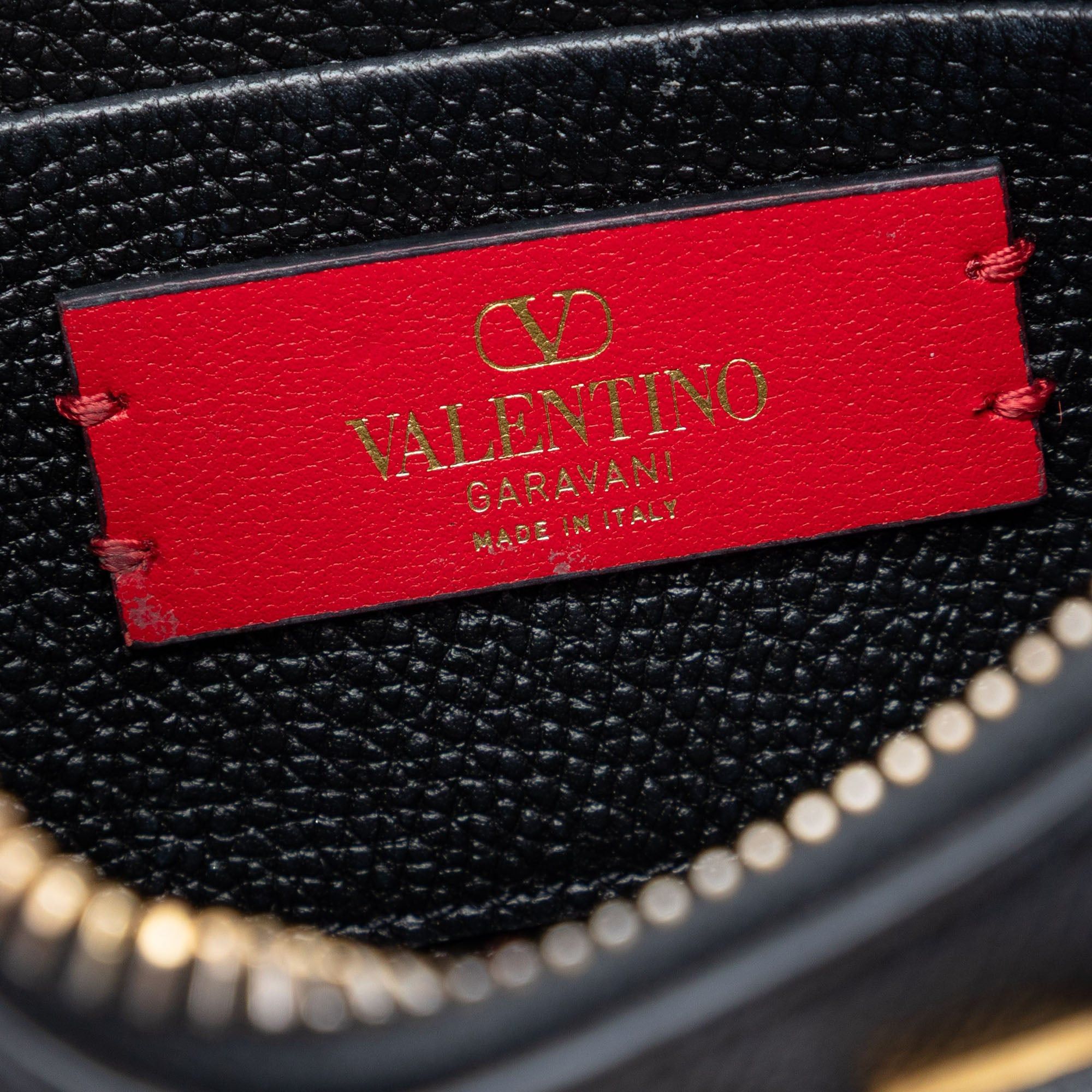 Valentino Mini Grainy Calfskin VLogo Hobo Size ONE SIZE - 5 Thumbnail