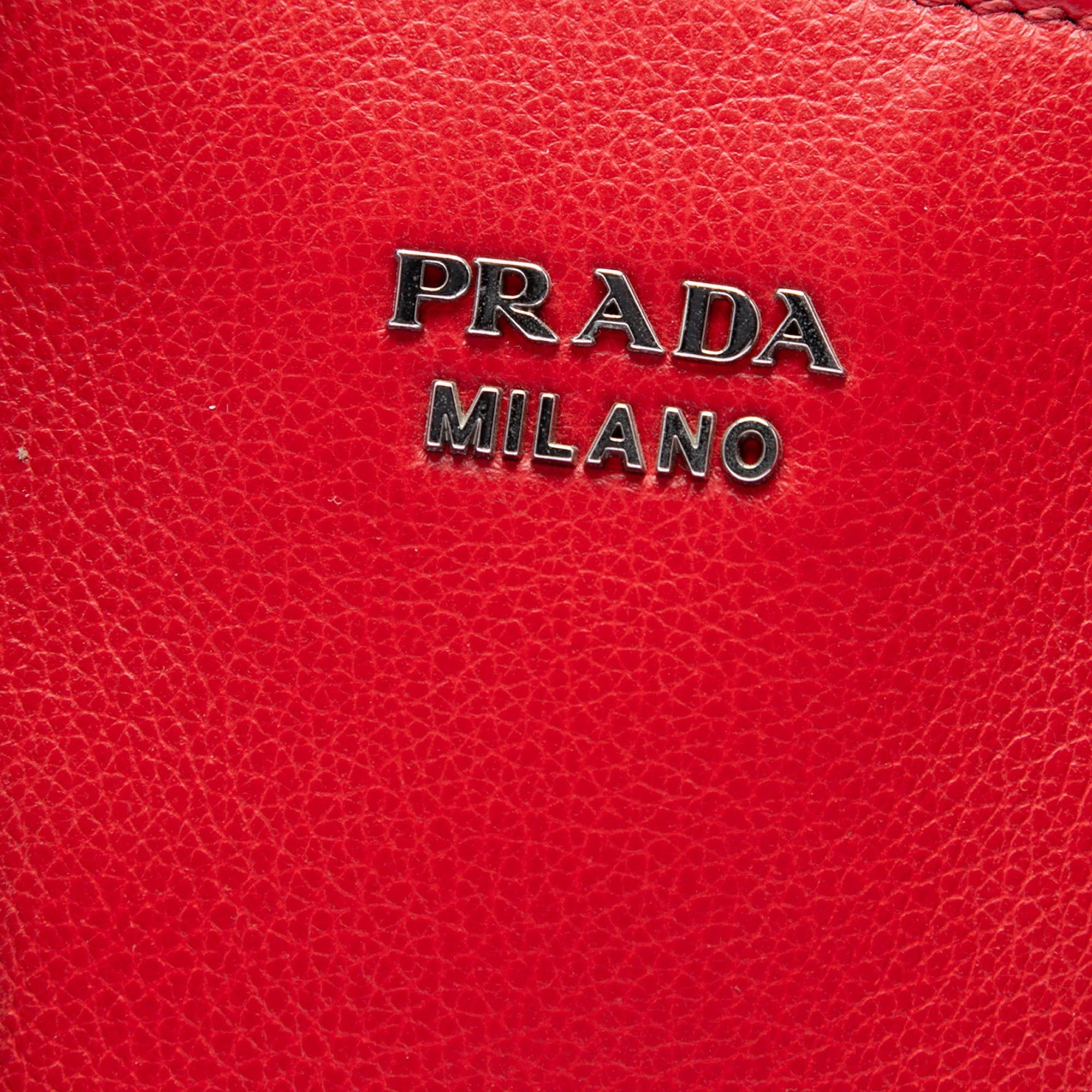 Prada Small Glace Calf Twin Pocket Satchel Size ONE SIZE - 5 Thumbnail