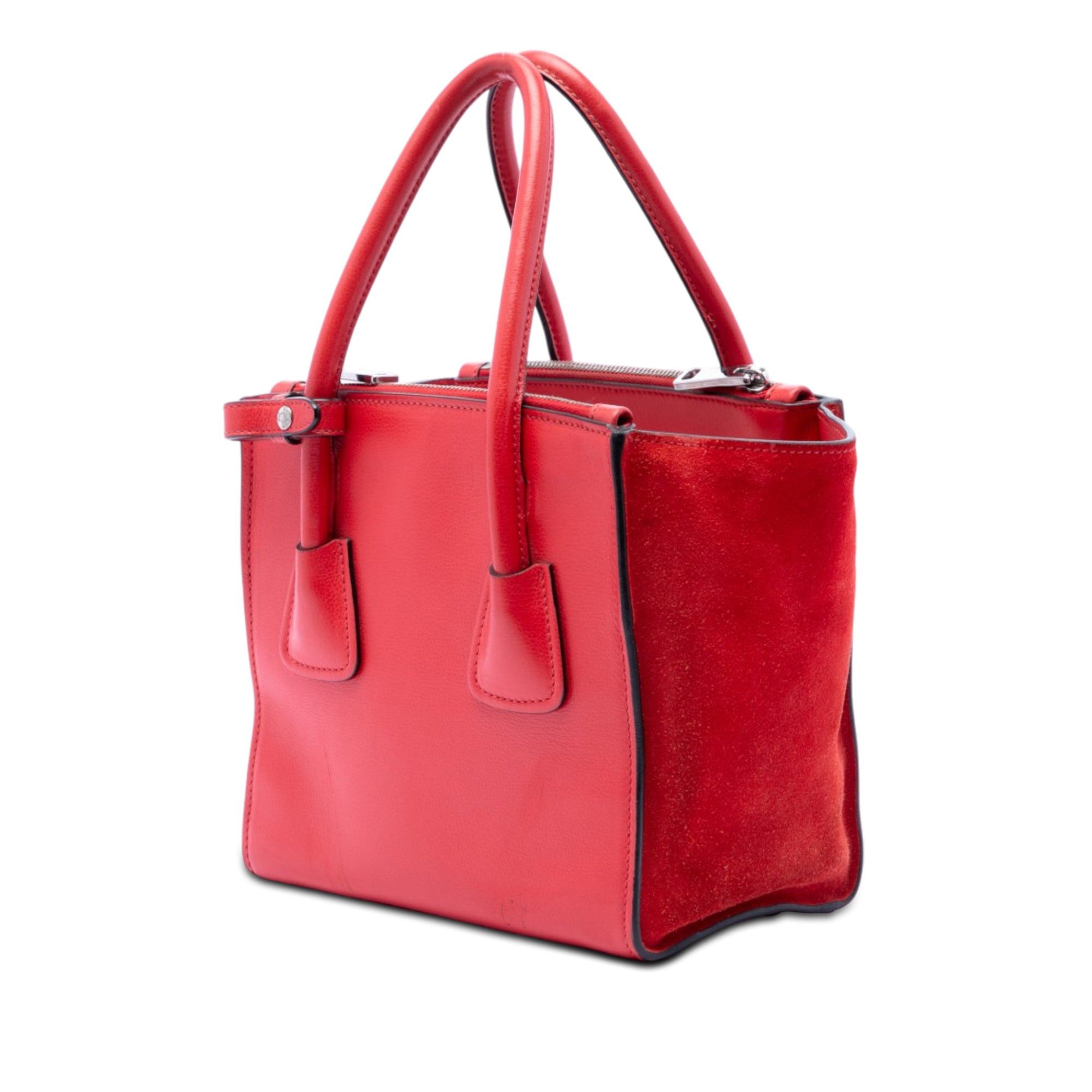 Prada Small Glace Calf Twin Pocket Satchel Size ONE SIZE - 2 Thumbnail
